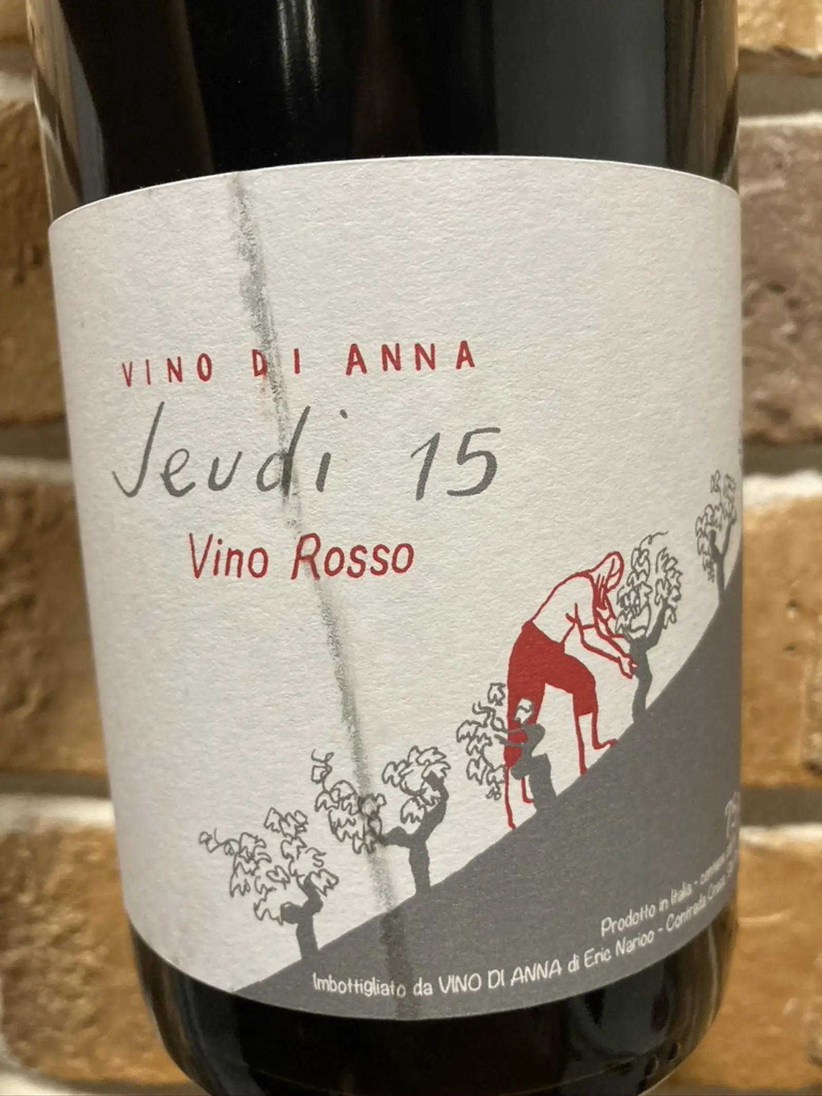 Vino di Anna Jeudi 15 Rosso 2017