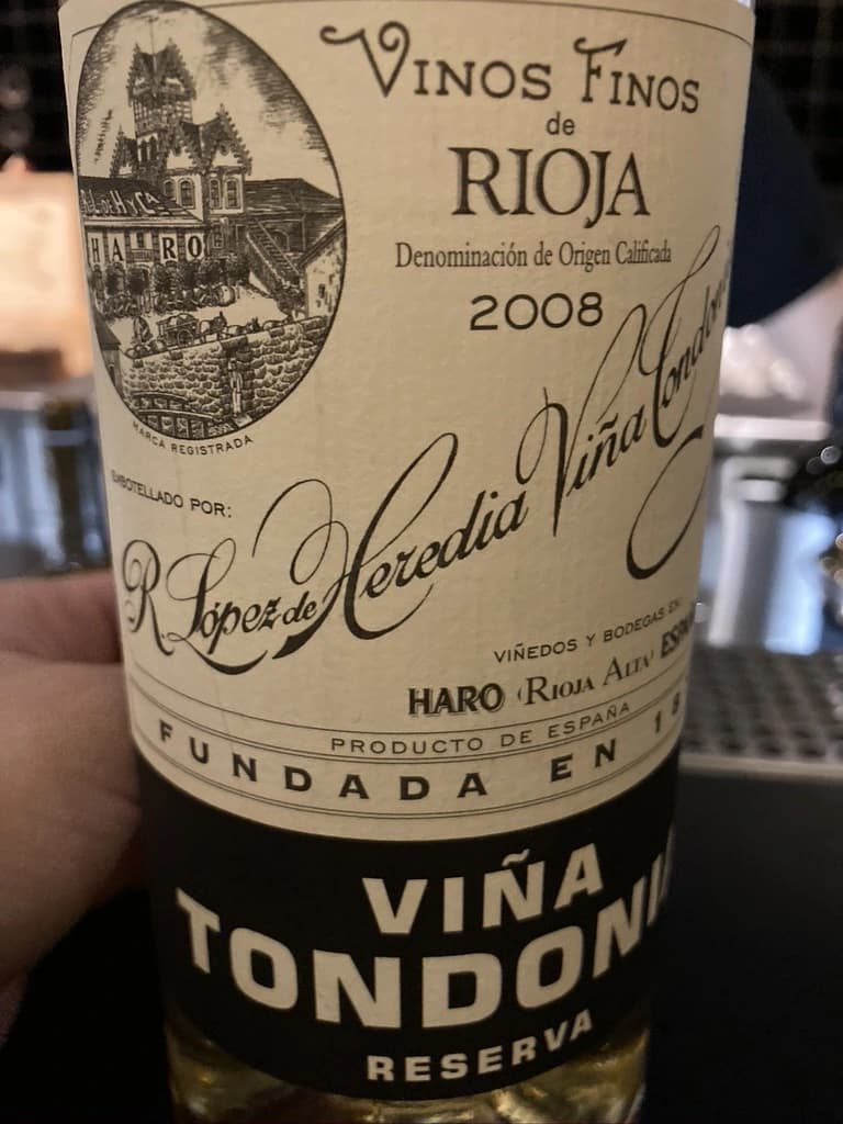R. López de Heredia Viña Tondonia Blanco Reserva 2008