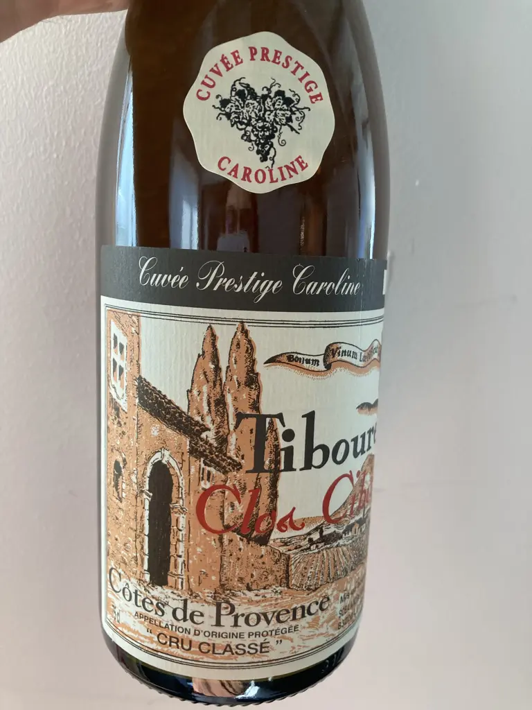 Clos Cibonne Cuvée Prestige Caroline Tibouren Rosé Cru Classé 2018