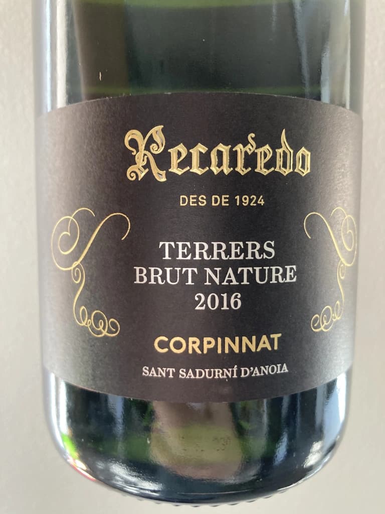Recaredo Terrers Brut Nature Corpinnat 2016