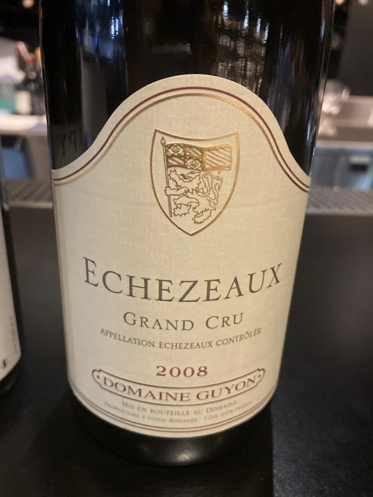 Domaine Guyon Echezaux Grand Cru 2008
