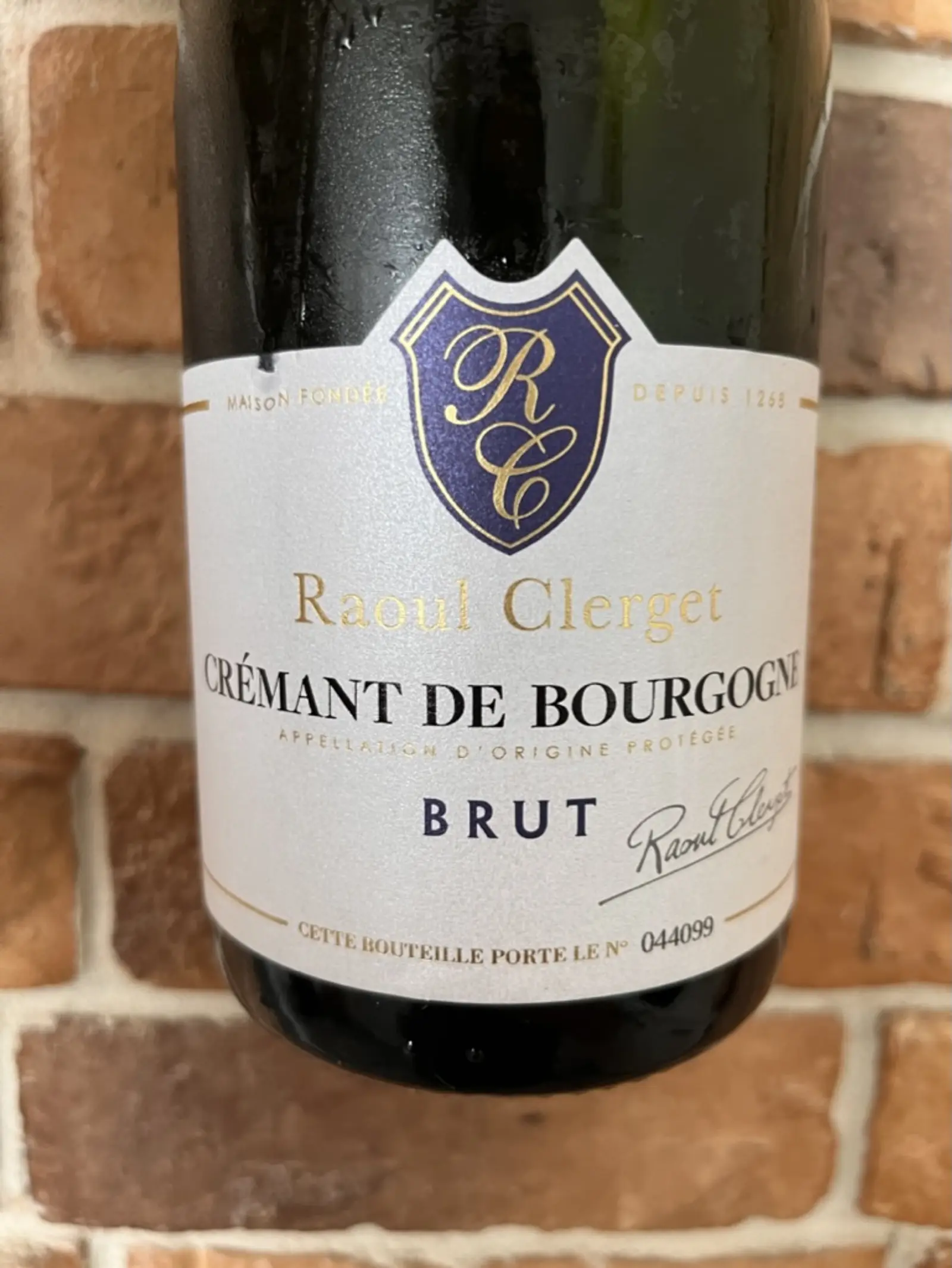 Raoul Clerget Crémant de Bourgogne Brut NV