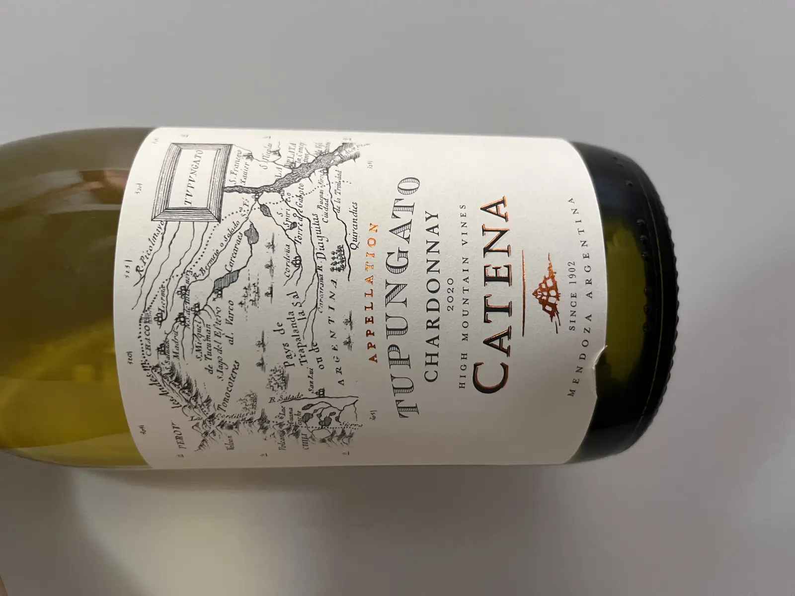 Bodega Catena Zapata Appellation Tupungato Chardonnay 2020