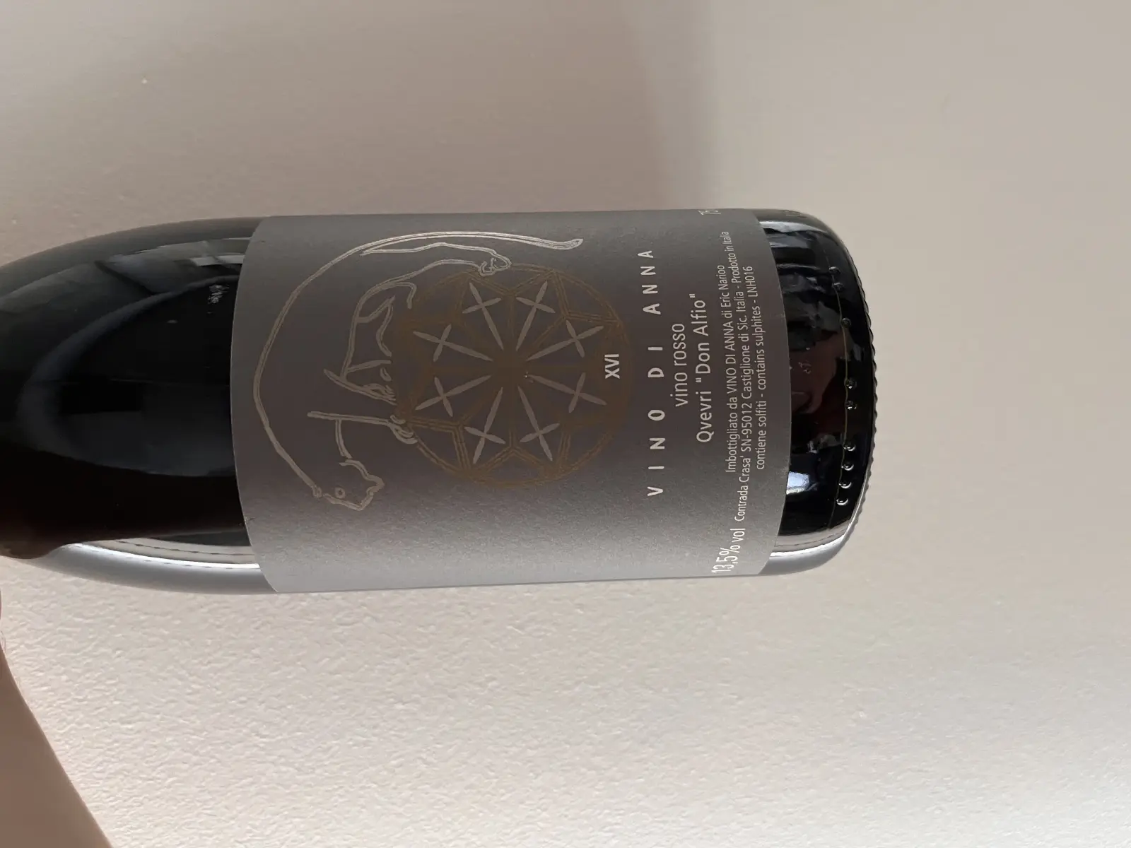 Vino di Anna Qvevri 'Don Alfio' 2016