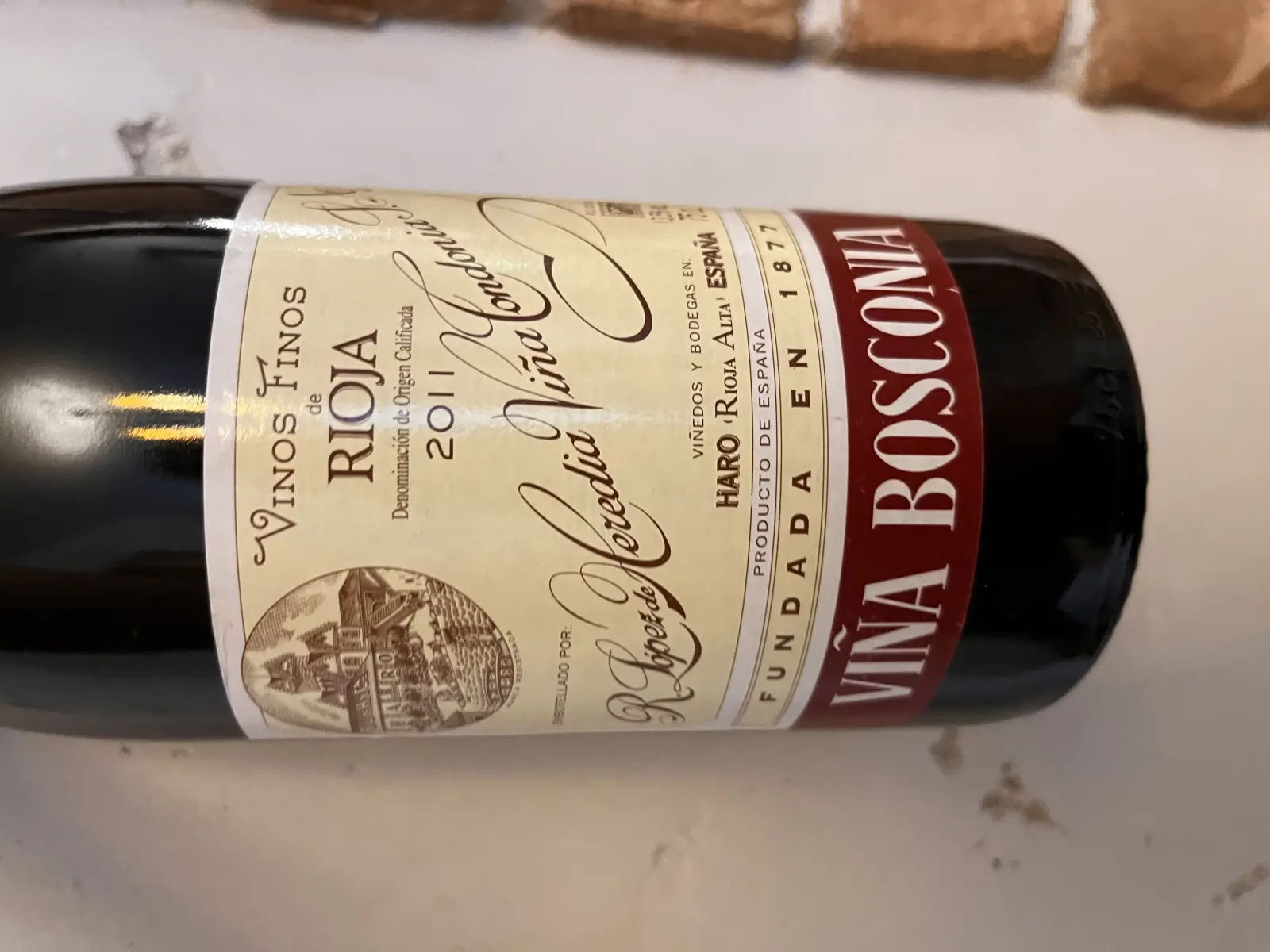 R. López de Heredia Viña Bosconia Reserva 2011
