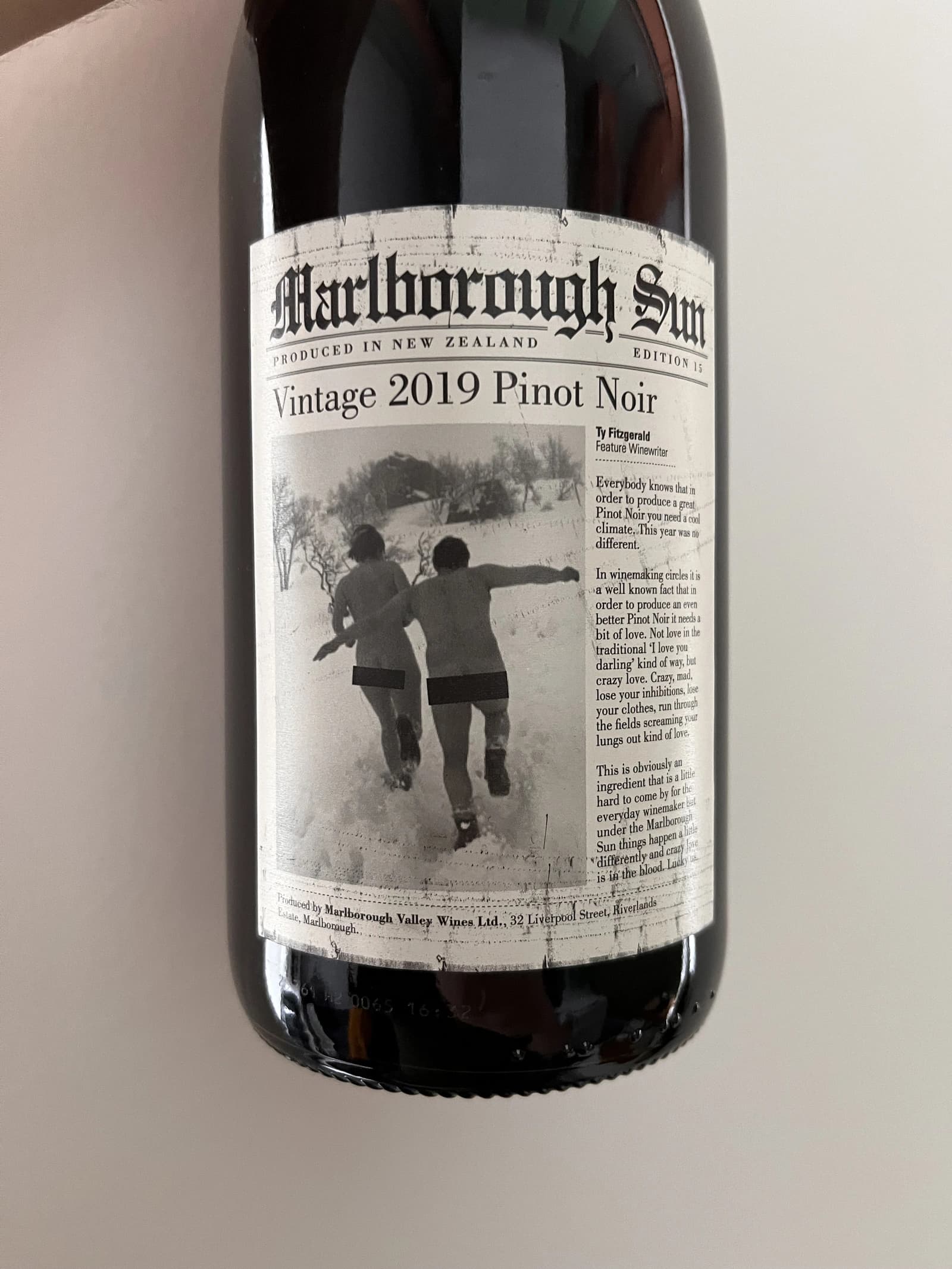 Marlborough Sun Pinot Noir 2019