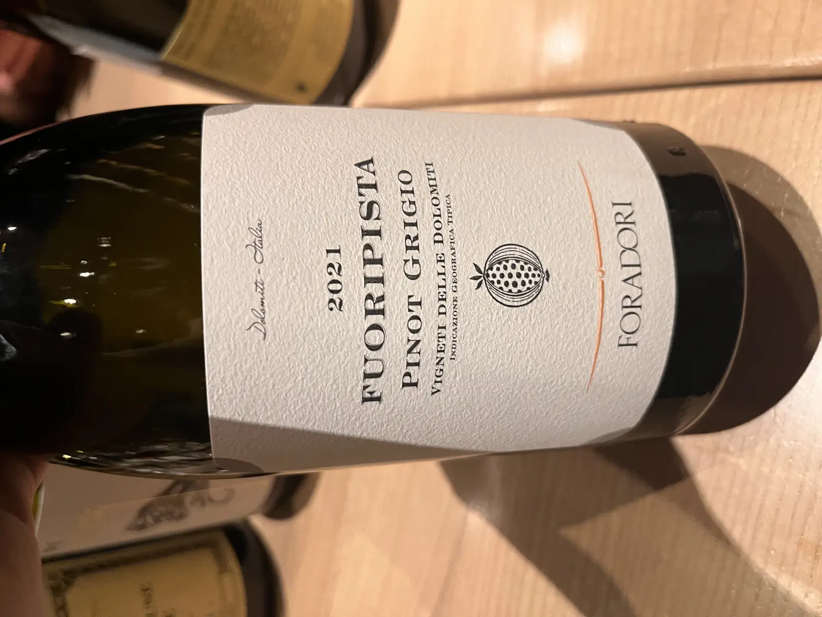 Foradori Fuoripista Pinot Grigio 2021