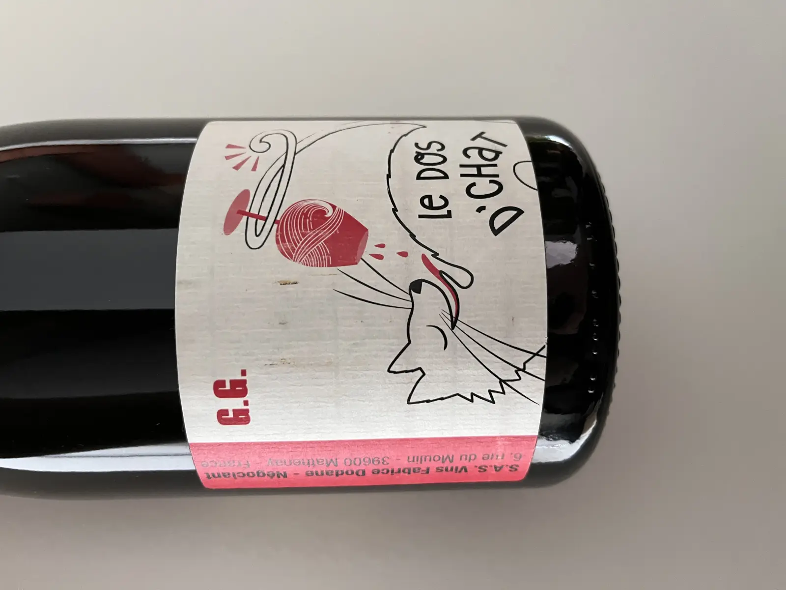 Fabrice Dodane Le Dos d'Chat G.G. 2020