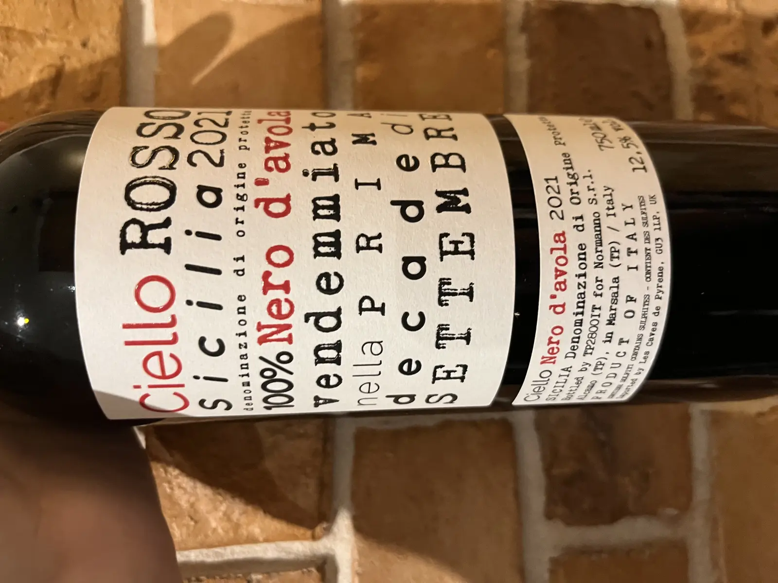 Ciello Nero d'Avola 2021