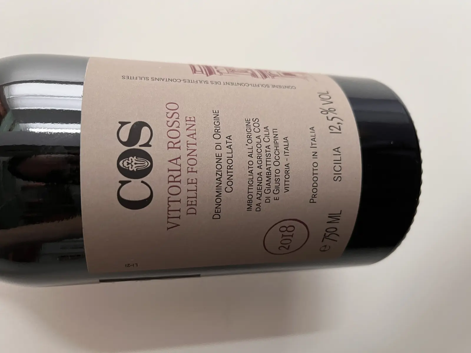 COS Vittoria Rosso Delle Fontane 2018