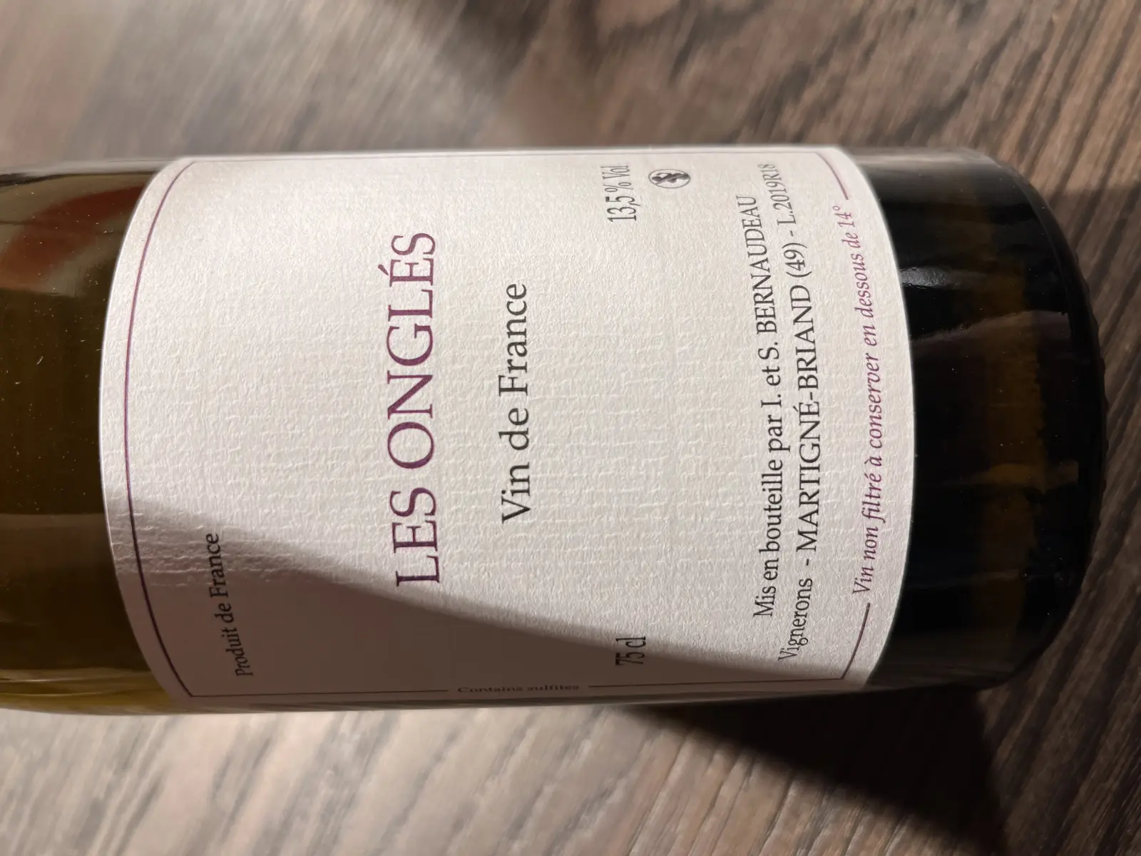 Stephane Bernaudeau Les Onglés 2019