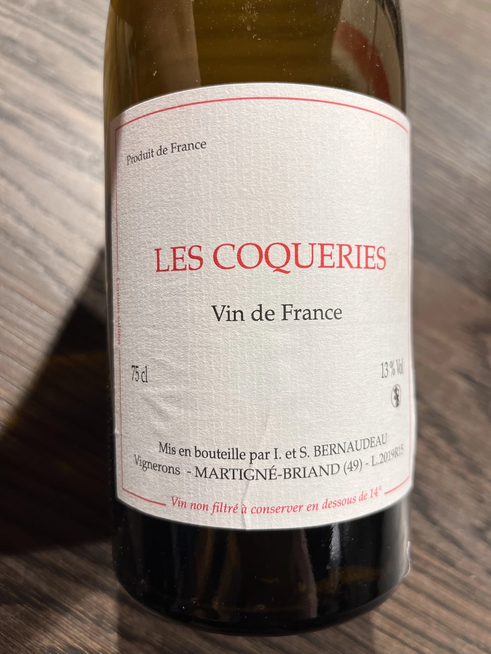 Stephane Bernaudeau Les Coqueries 2019