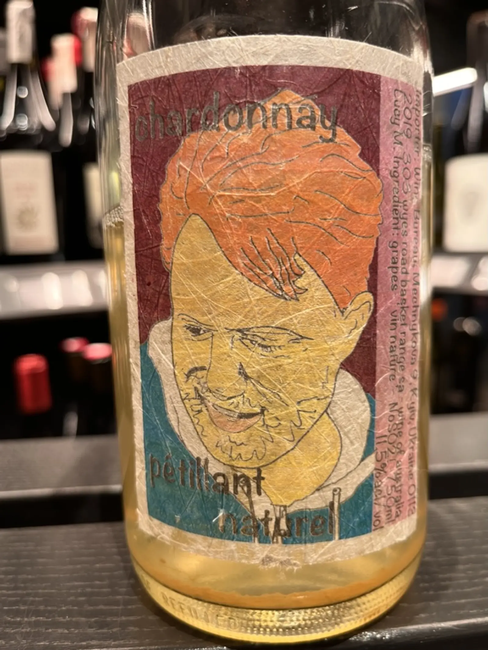 Lucy Margaux Chardonnay pétillant naturel 2019