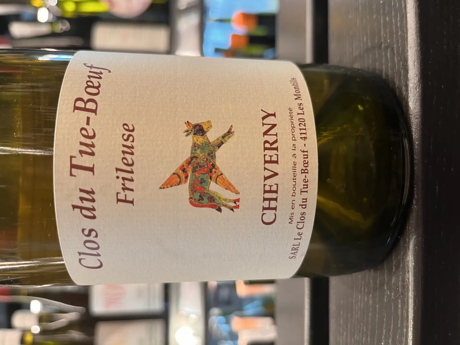 Clos du Tue-Boeuf Cheverny Frileuse 2018