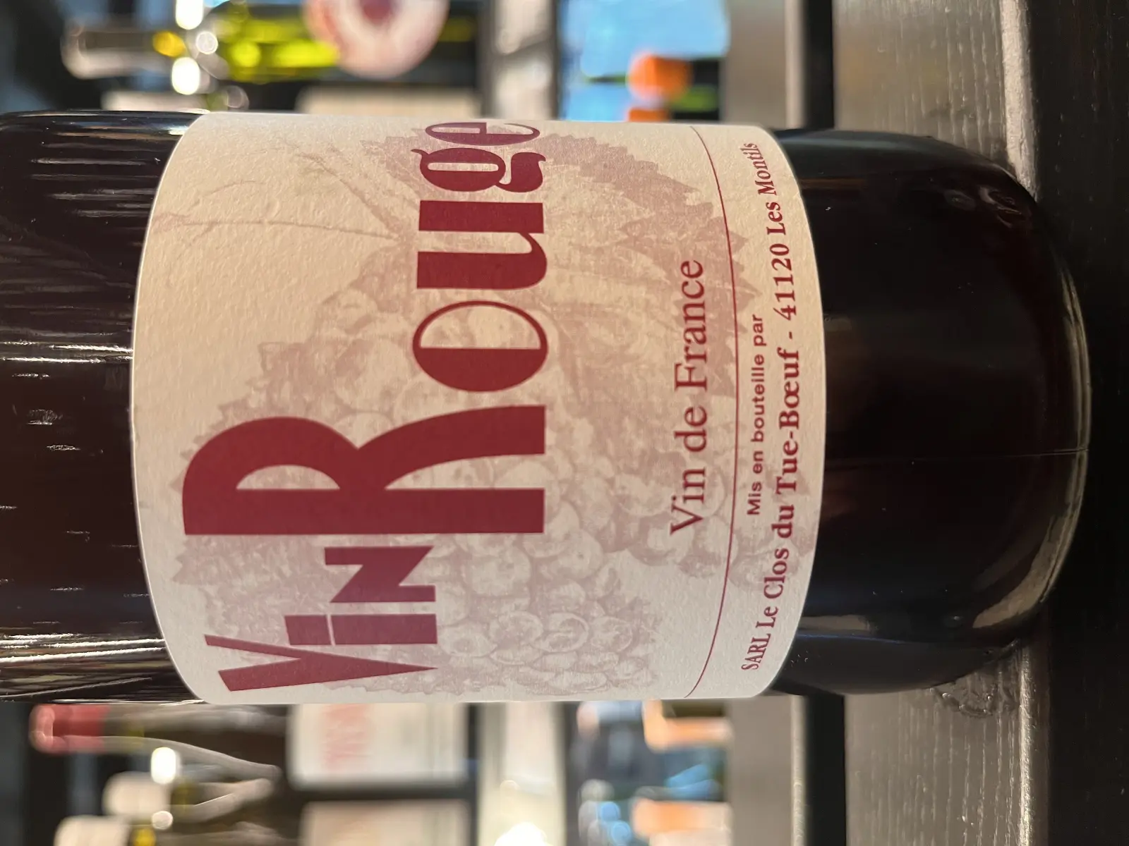 Clos du Tue-Boeuf Vin Rouge 2021