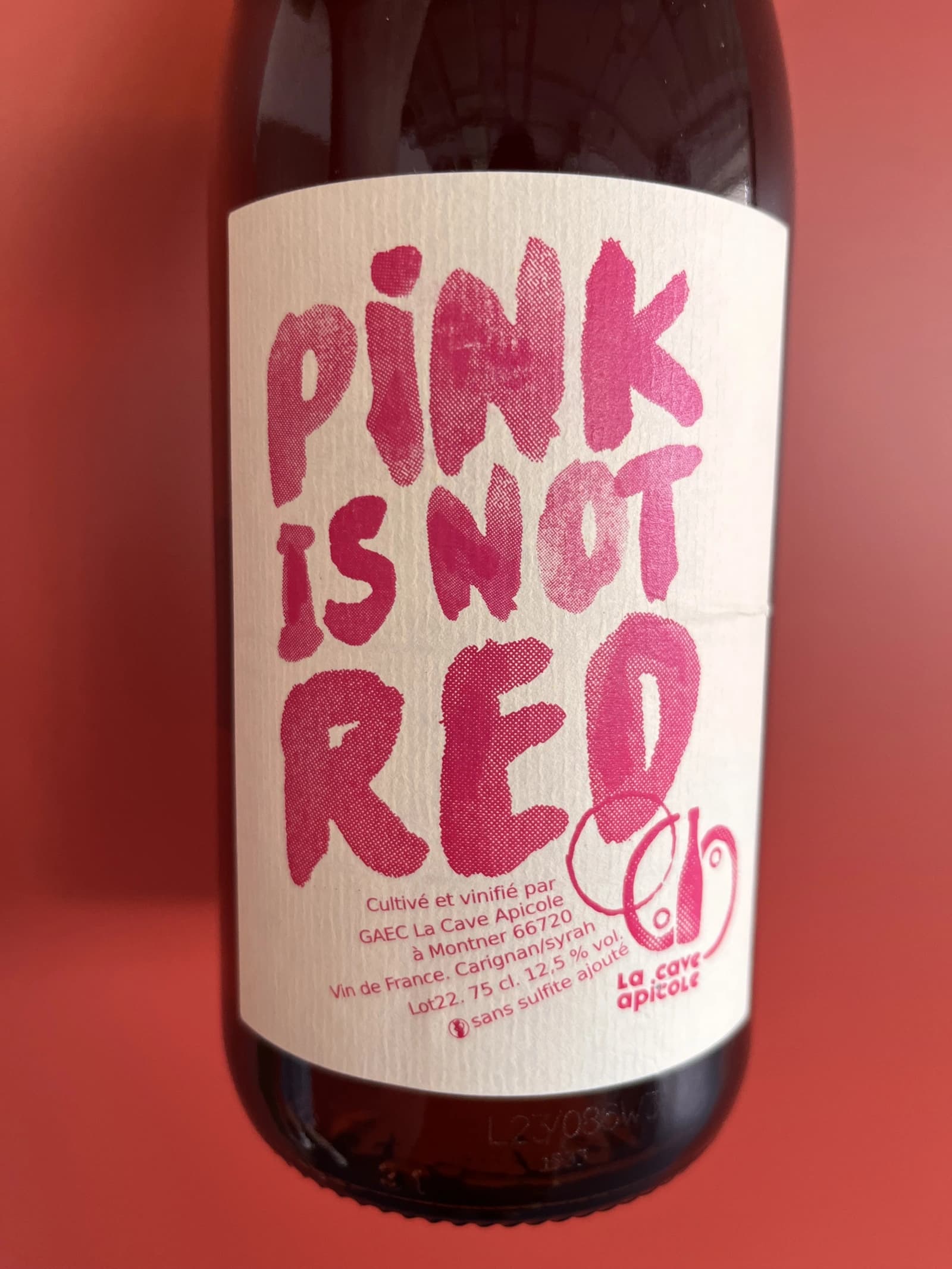 La Cave Apicole Pink is not Red 2022