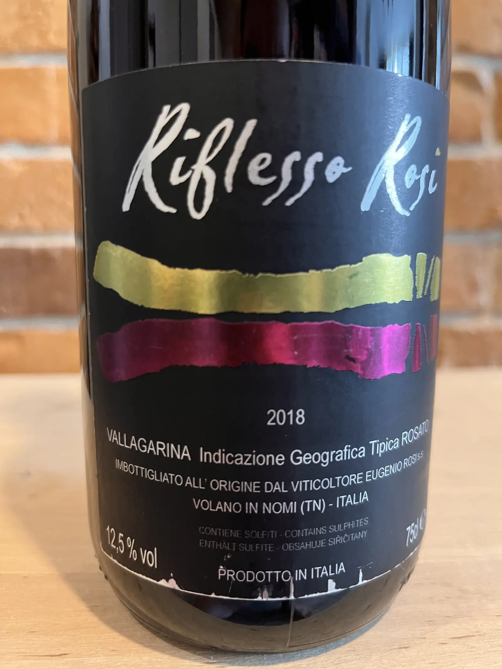 Eugenio Rosi Riflesso Rosi Rosato 2020