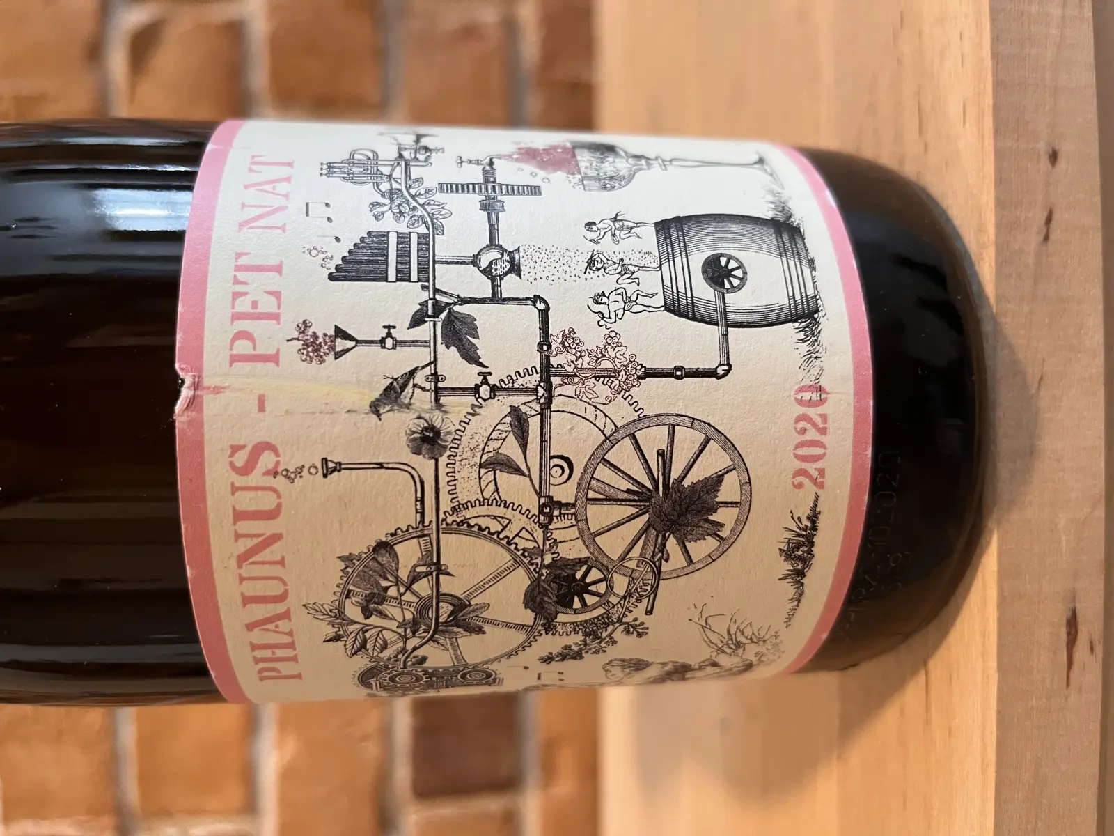 Aphros Phaunus Pet Nat Brut Rosé 2020