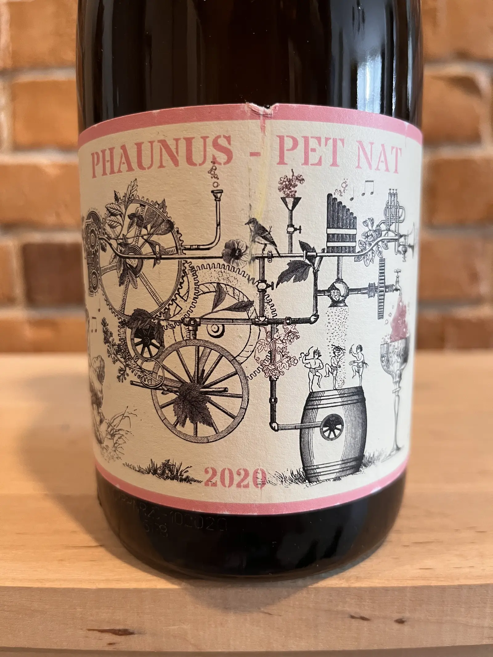 Aphros Phaunus Pet Nat Brut Rosé 2020