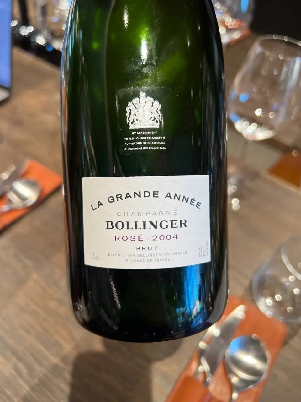 Bollinger La Grande Année Rosé 2004