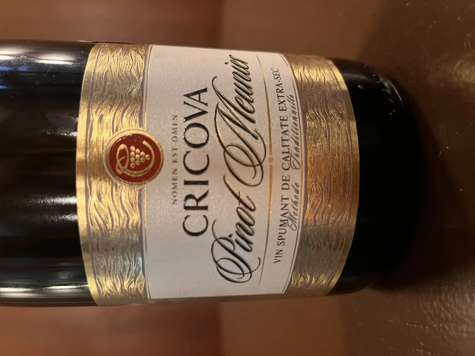 Cricova Rosé Pinot Meunier Extra-Sec (d2022) NV