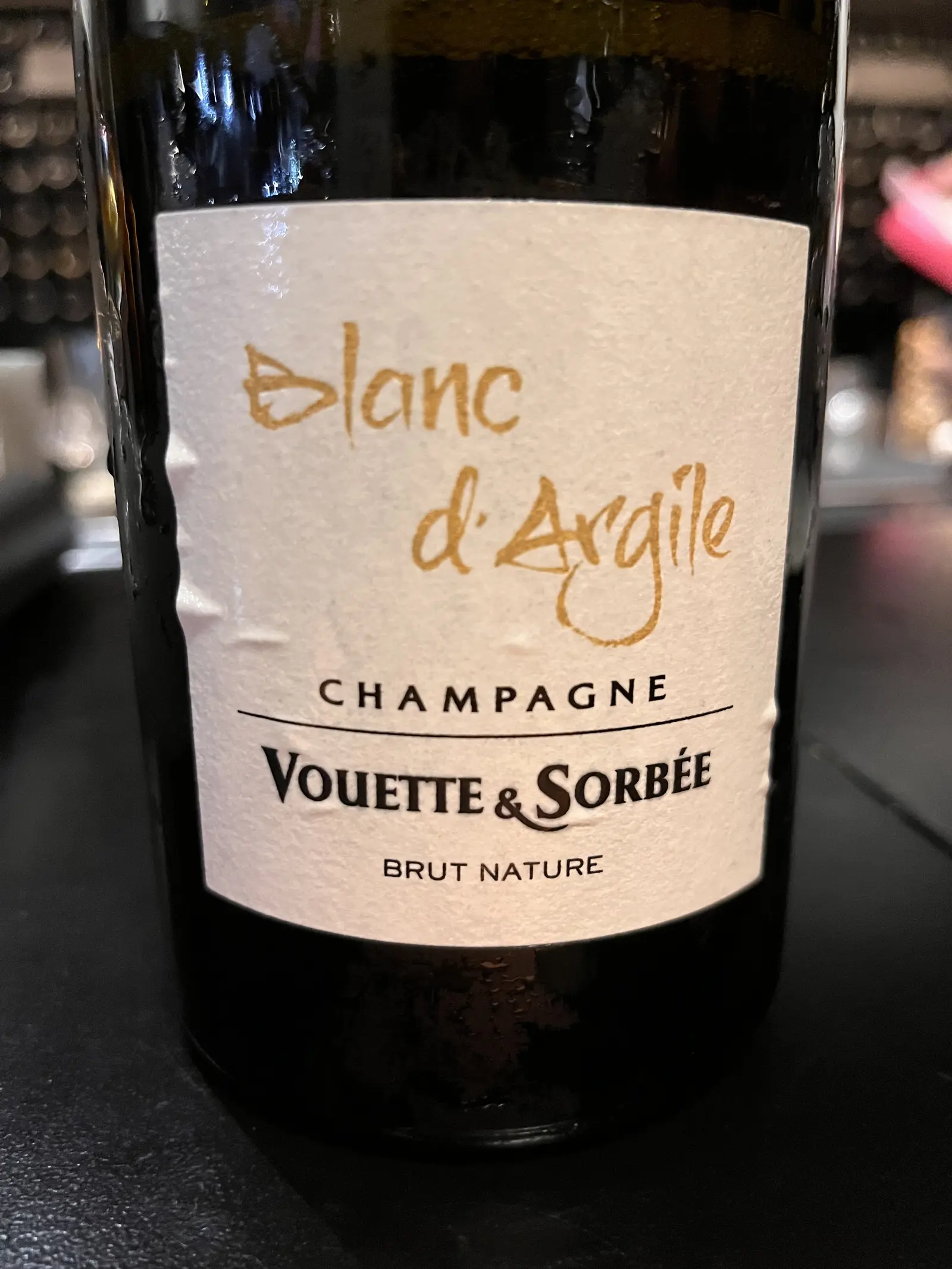 Vouette et Sorbée Blanc d'Argile NV