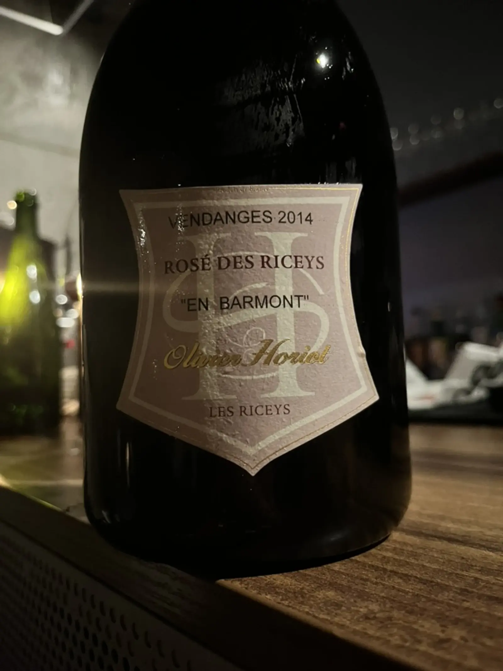 Olivier Horiot Rosé des Riceys en Barmont Magnum 2014