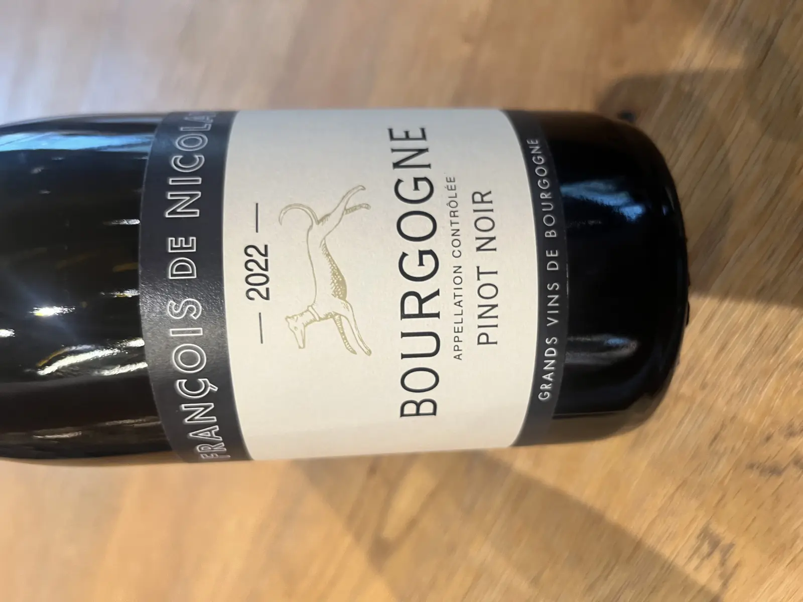 François de Nicolay Bourgogne Pinot Noir 2022