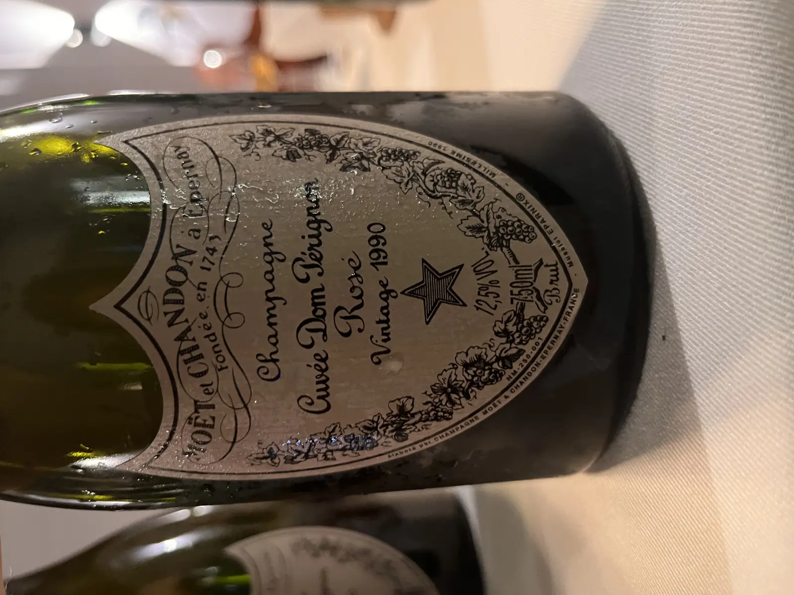 Moët & Chandon Dom Pérignon Rosé Brut 1990