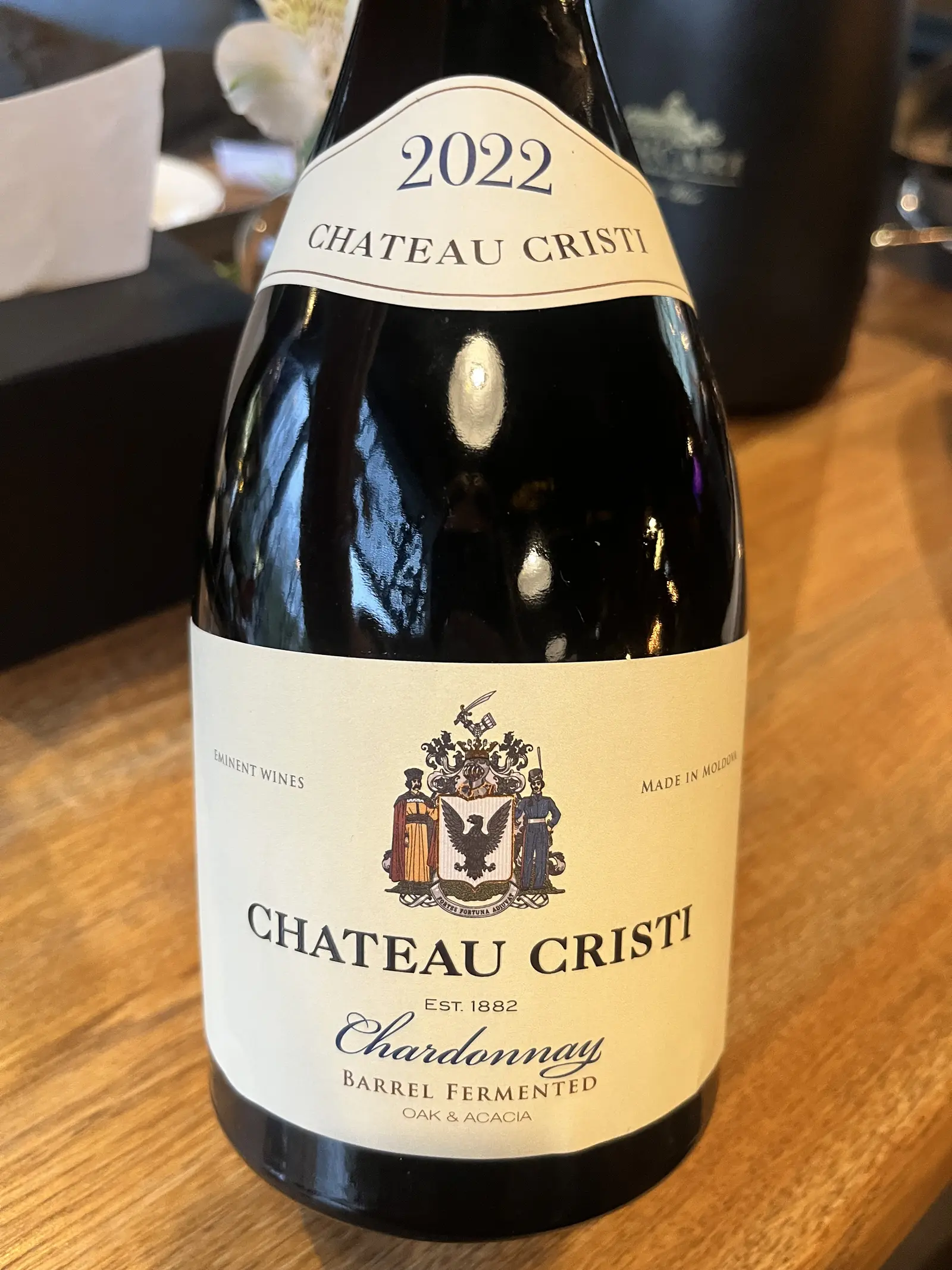 Chateau Cristi Chardonnay Barrel Fermented 2022