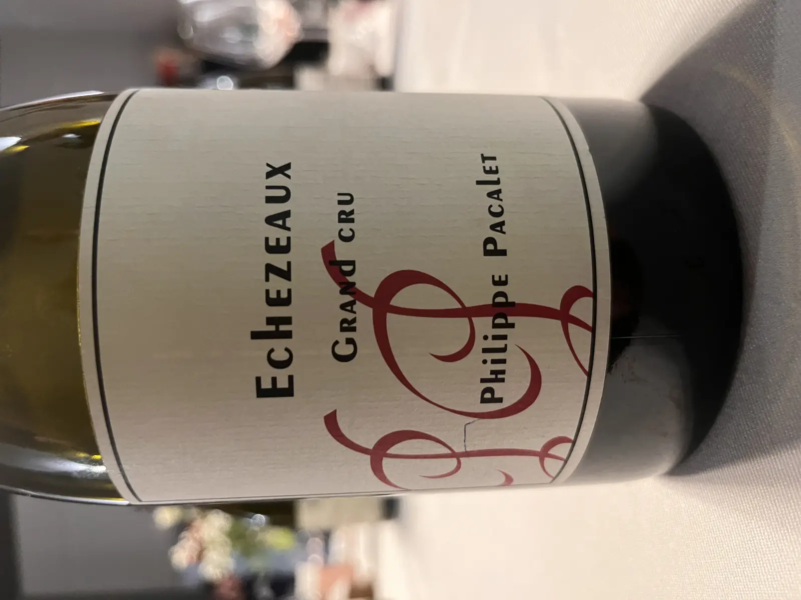 Philippe Pacalet Echezeaux Grand Cru 2013