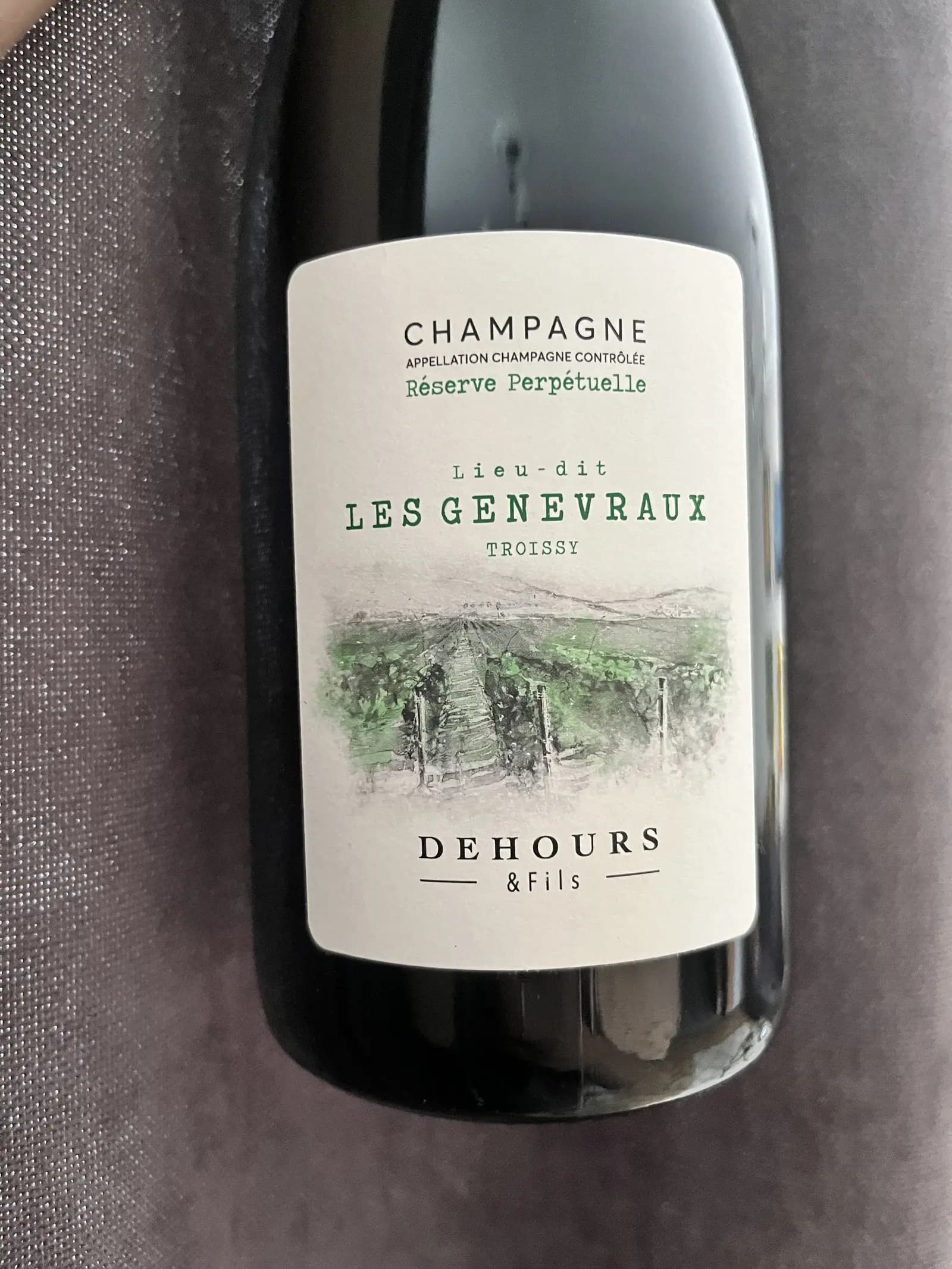Dehours & Fils Lieu-Dit Les Genevraux Réserve Perpétuelle 2013-2017 NV