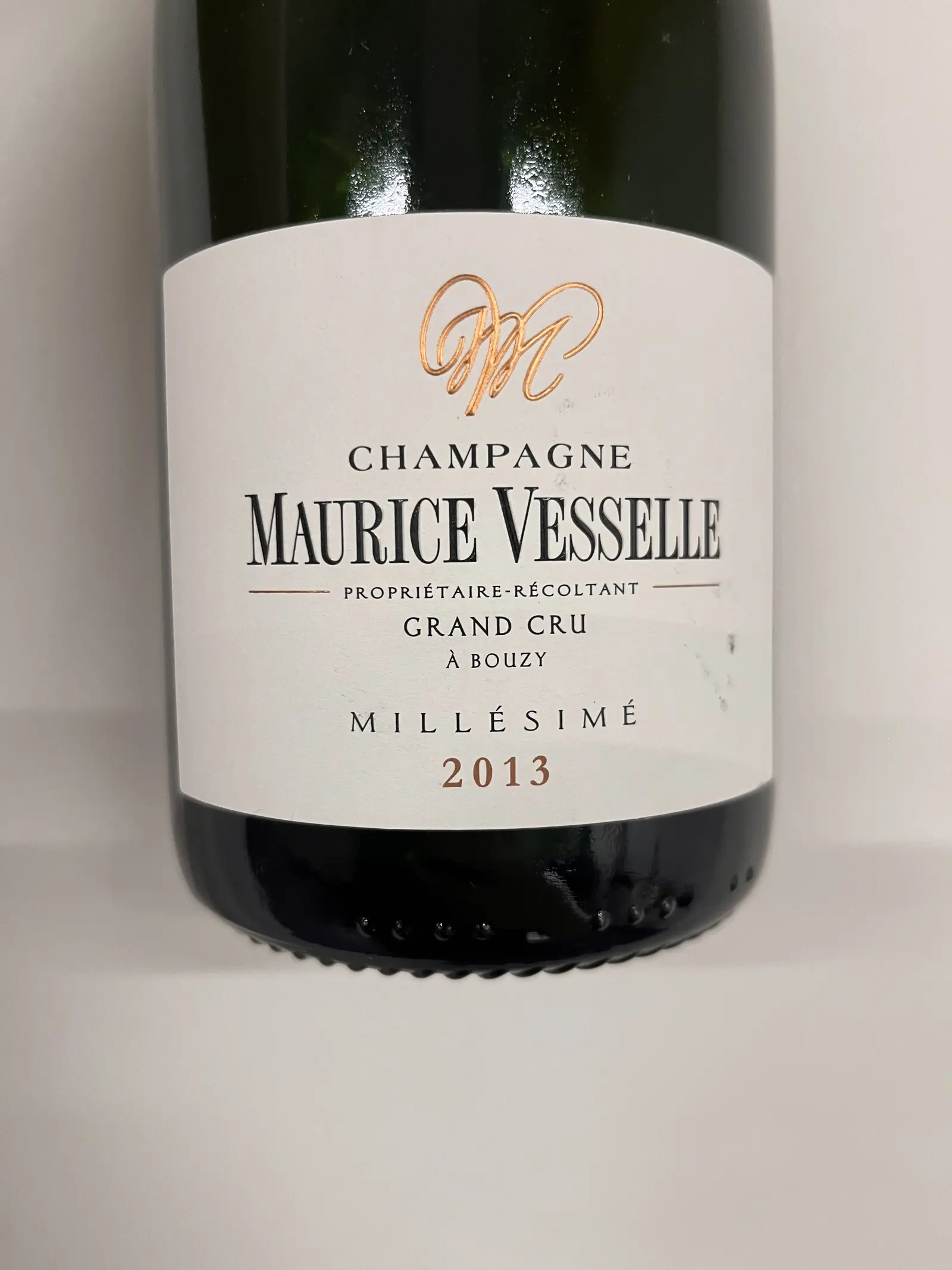 Maurice Vesselle Grand Cru Millésimé 2013