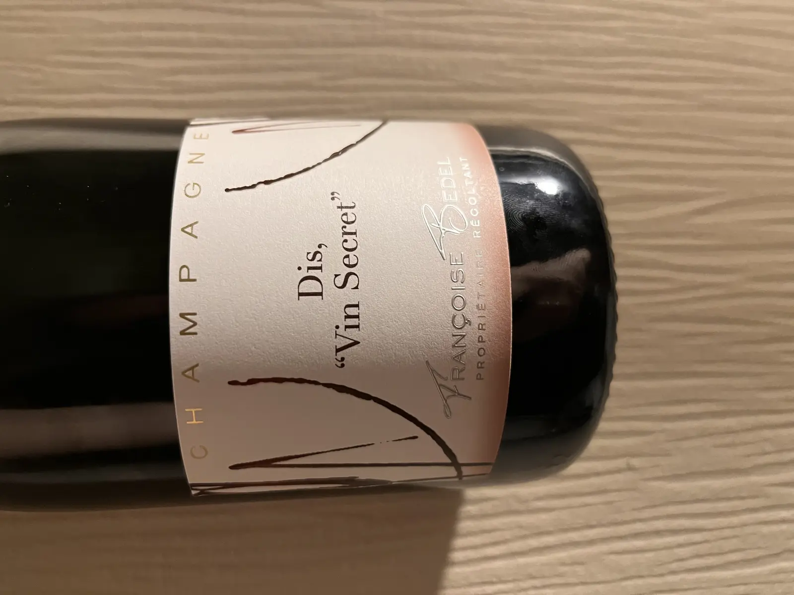 Françoise Bedel Dis, "Vin Secret" (d2021) NV