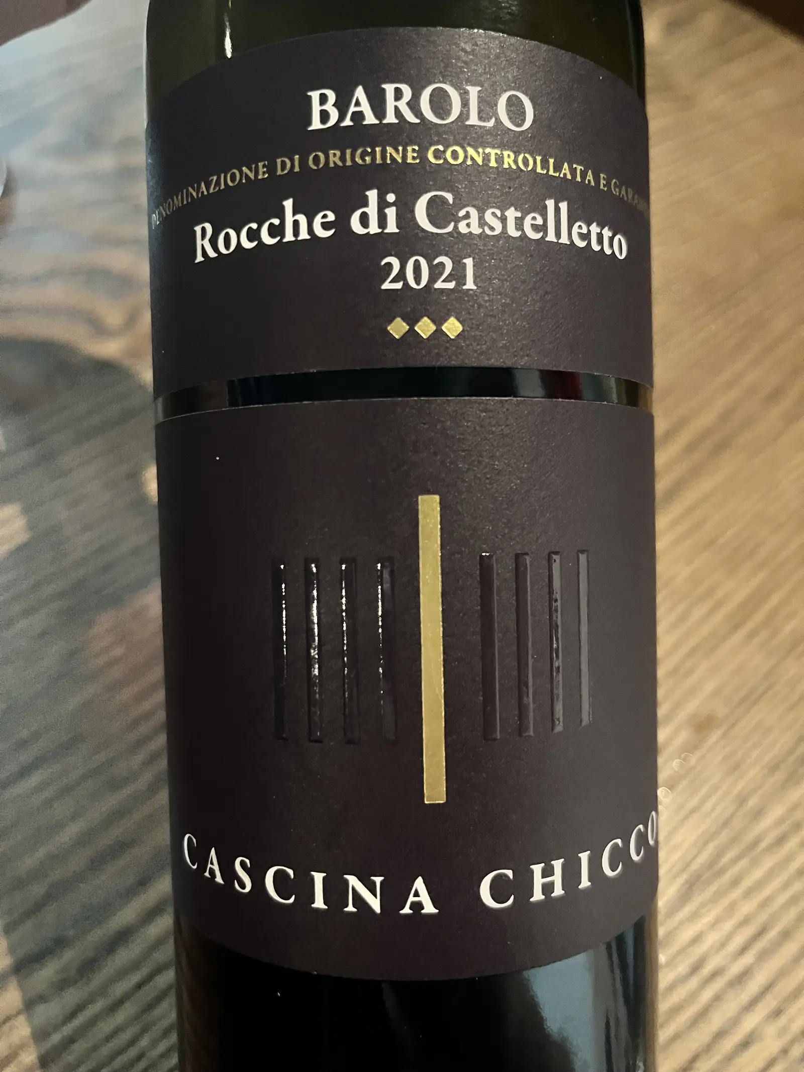 Cascina Chicco Barolo Rocche di Castelletto 2021