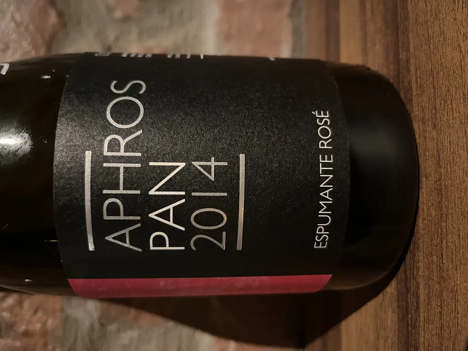 Aphros Pan Espumante Rosé 2014