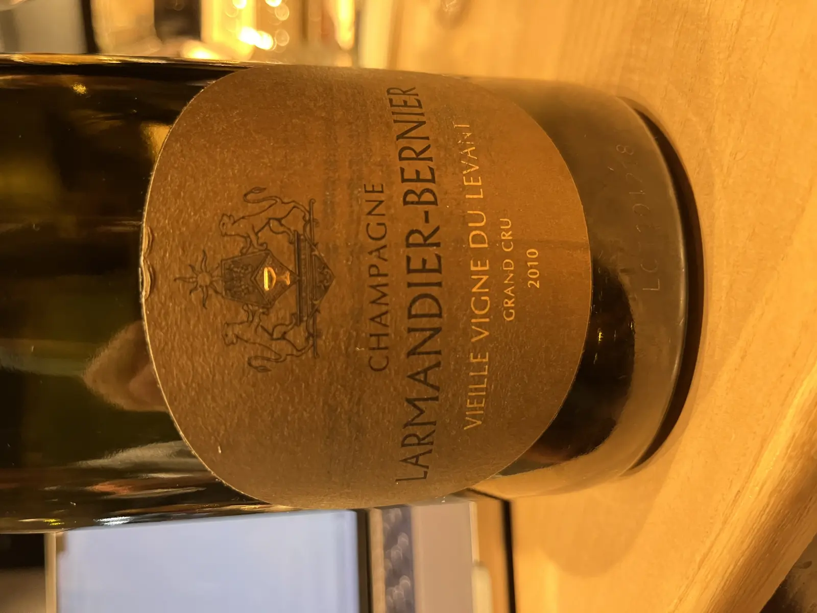 Larmandier-Bernier Vieille Vigne du Levant Grand Cru 2010