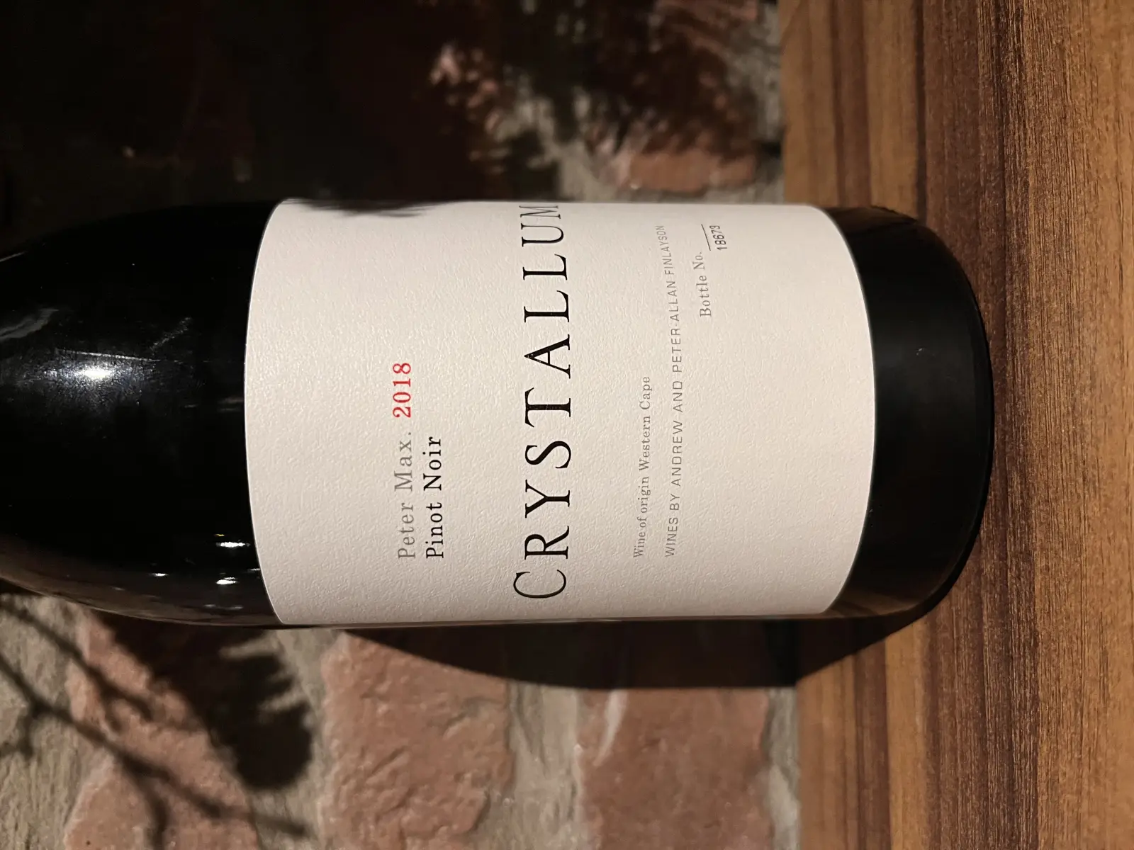 Crystallum Peter Max Pinot Noir 2018