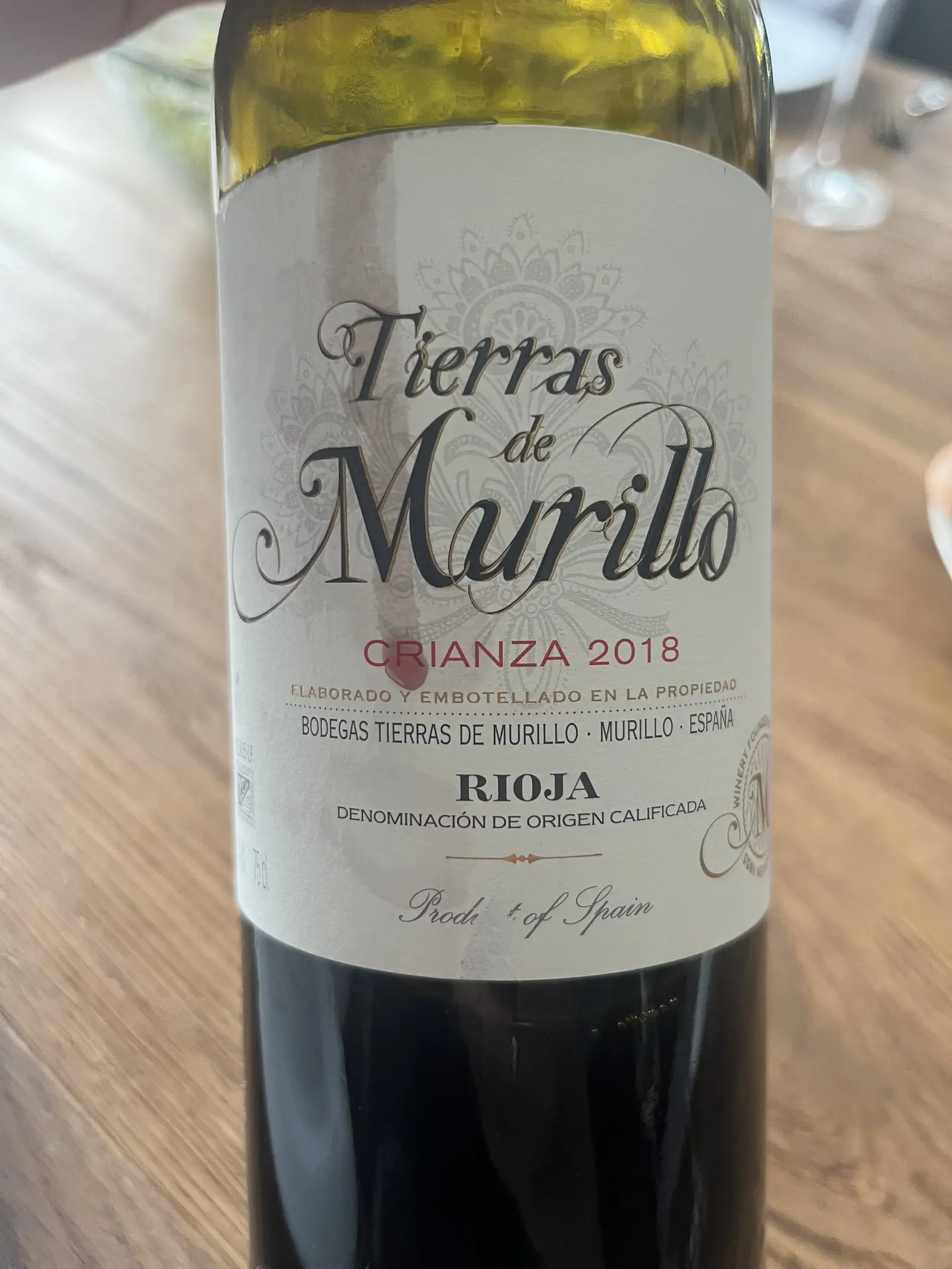 Bodegas San Esteban Tierras de Murillo Crianza 2018