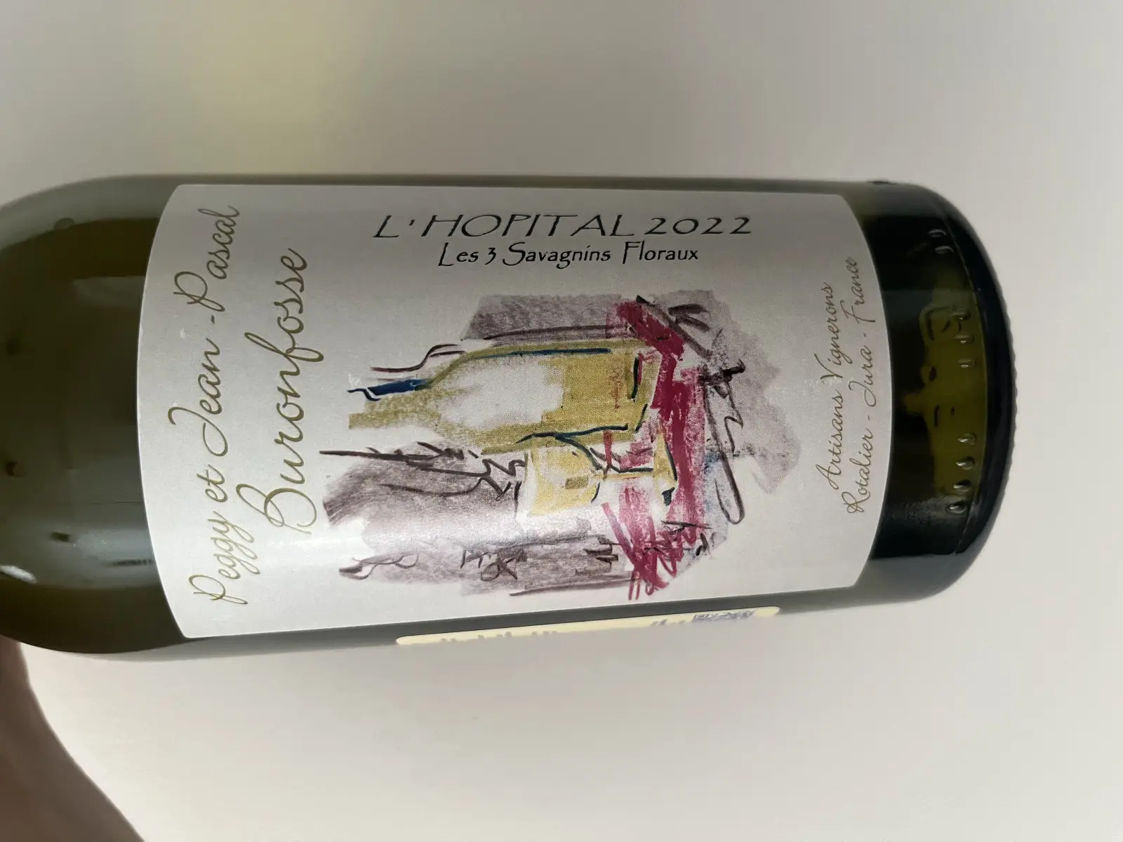 Buronfosse L'Hopital Les 3 Savagnins Floraux 2022