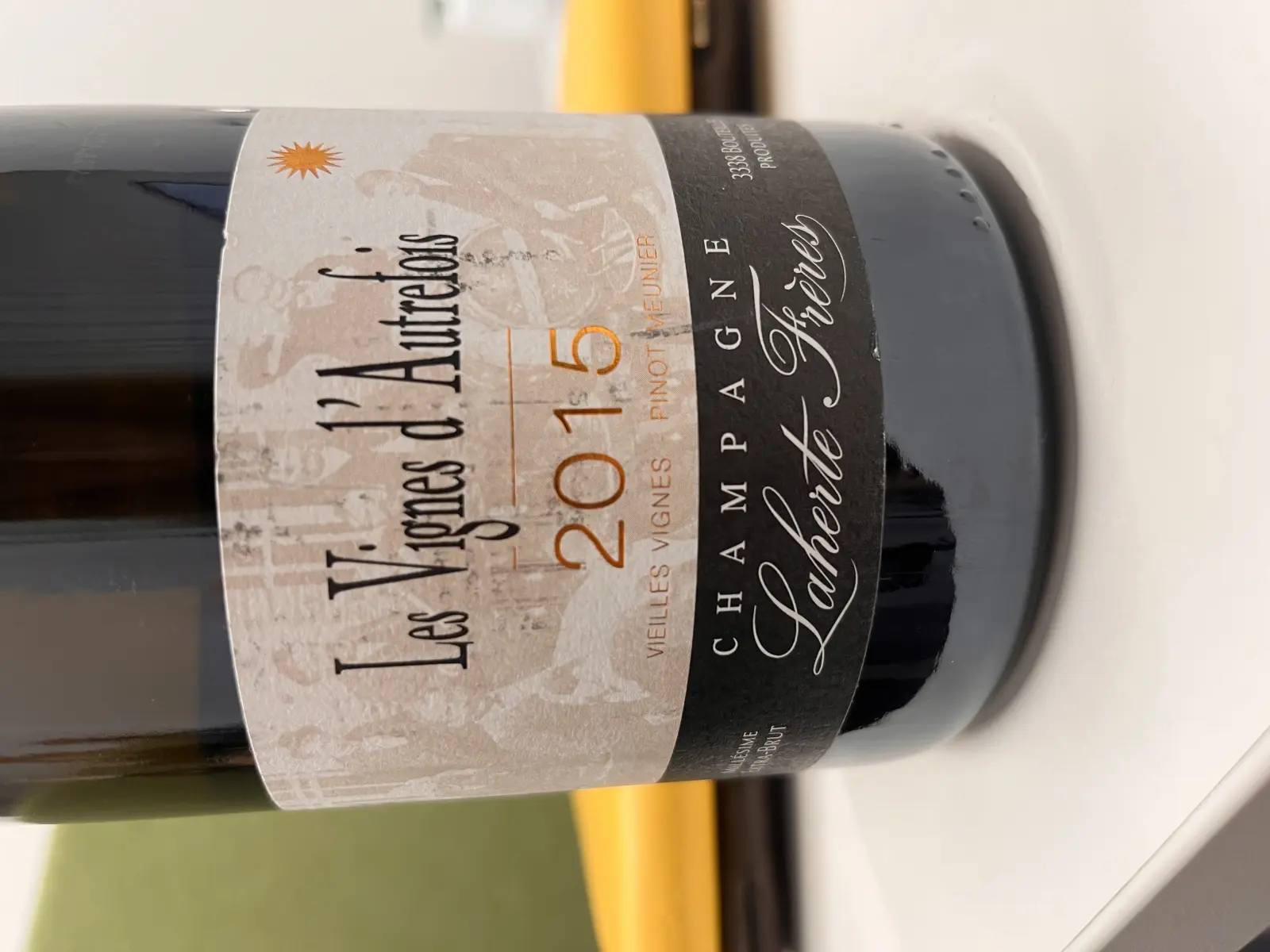 Laherte Fréres Les Vignes d'Autrefois 2015