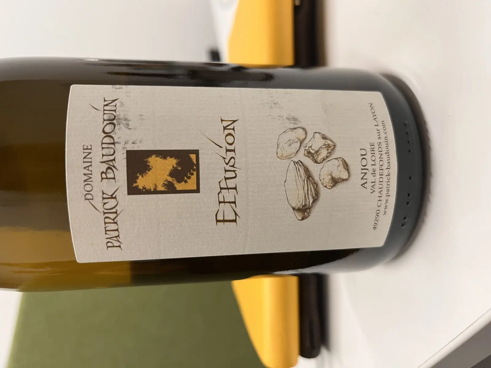 Domaine Patrick Baudouin Effusíon 2018
