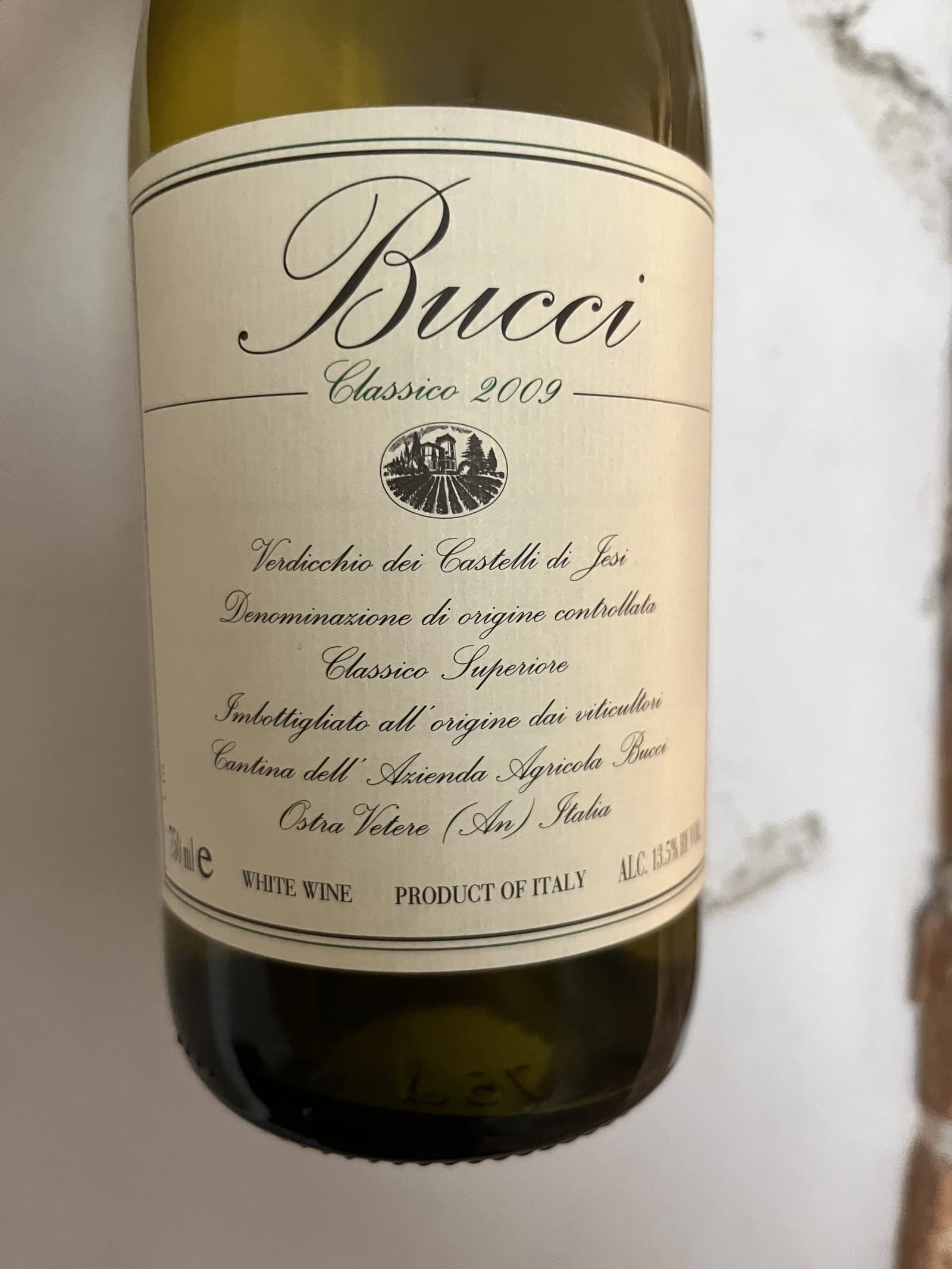 Bucci Verdicchio dei Castelli di Jesi Classico Superiore 2009