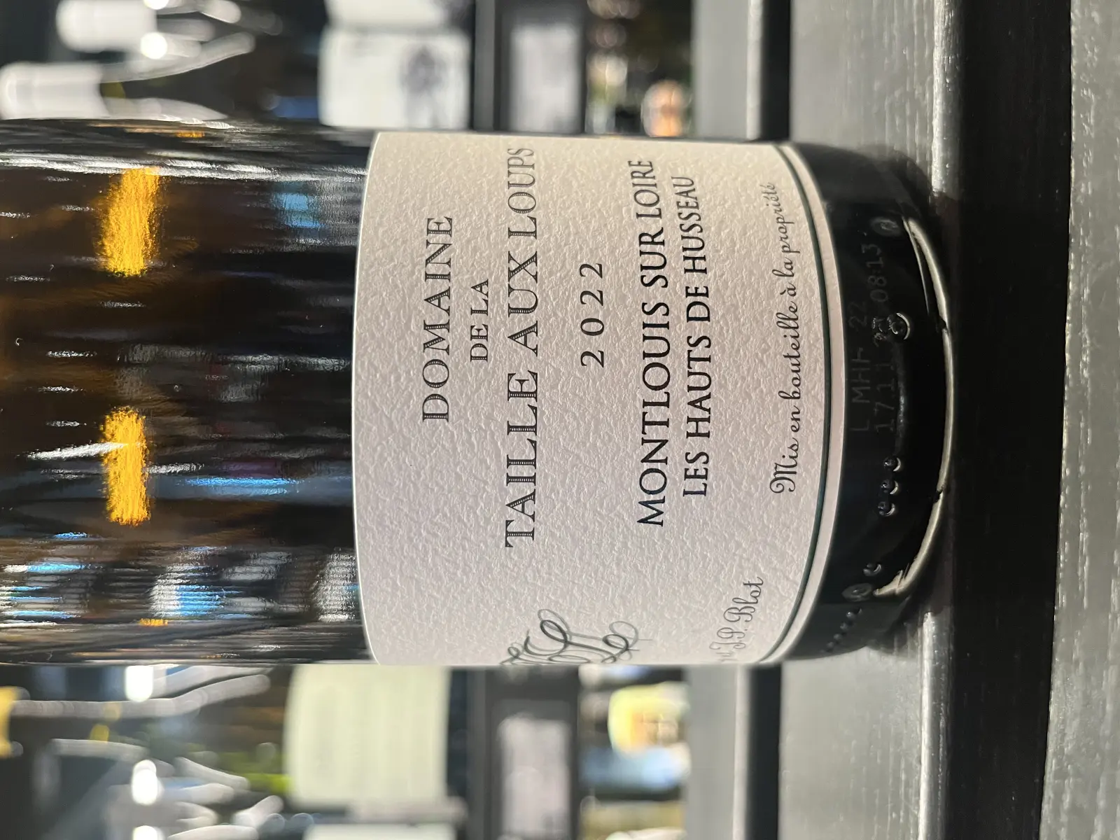 Domaine de la Taille Aux Loups Montlouis sur Loire Les Hauts de Husseau 2022