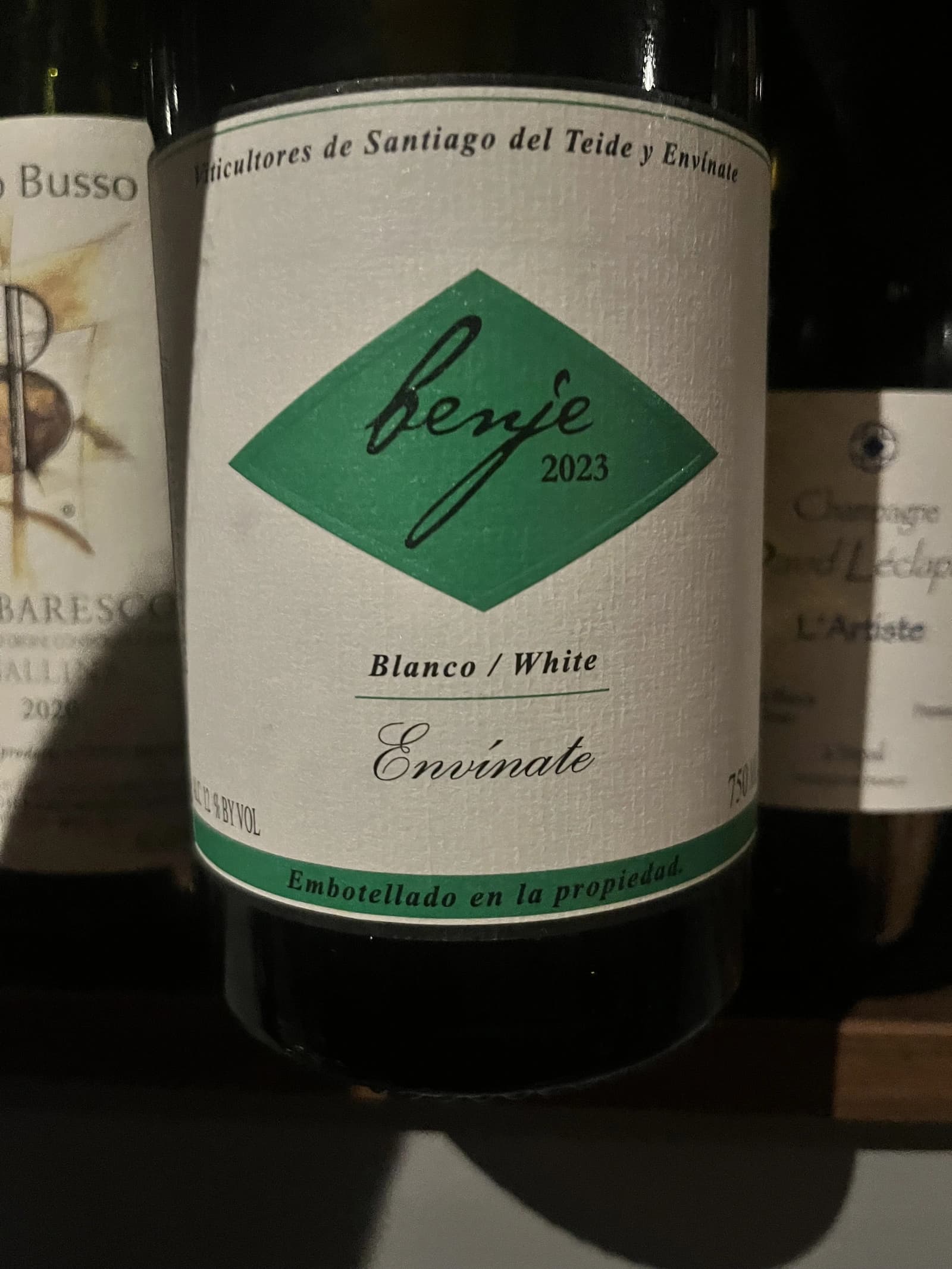 Envínate Benje Blanco 2023