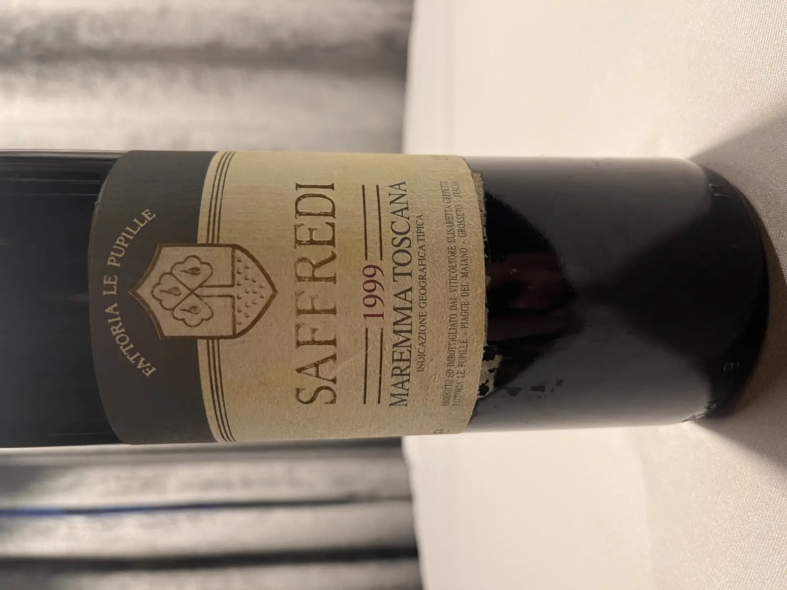 Fattoria le Pupille Saffredi 1999