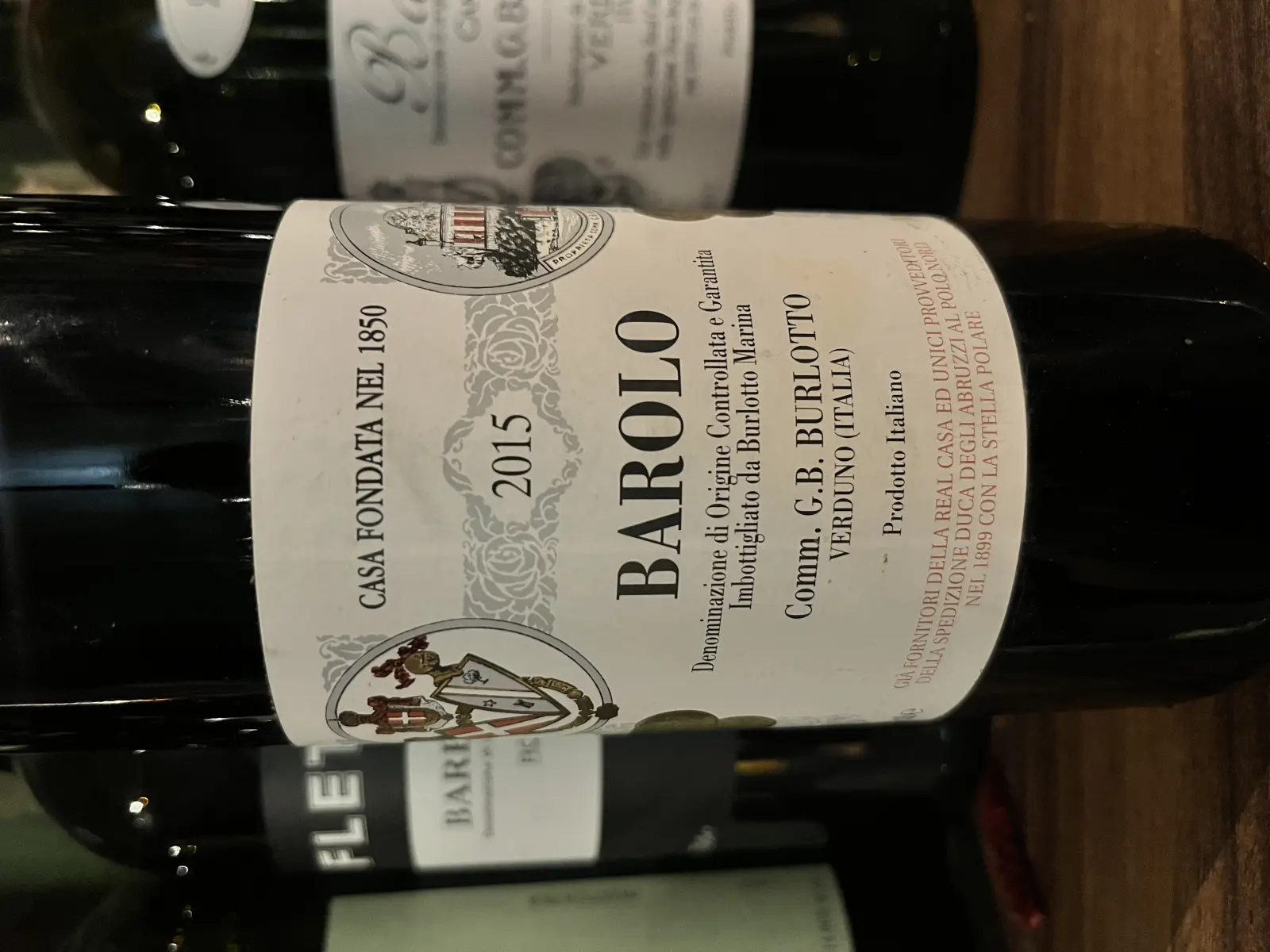 Comm. G.B. Burlotto Barolo 2015