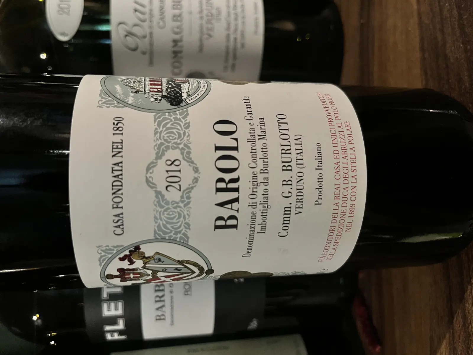Comm. G.B. Burlotto Barolo 2018