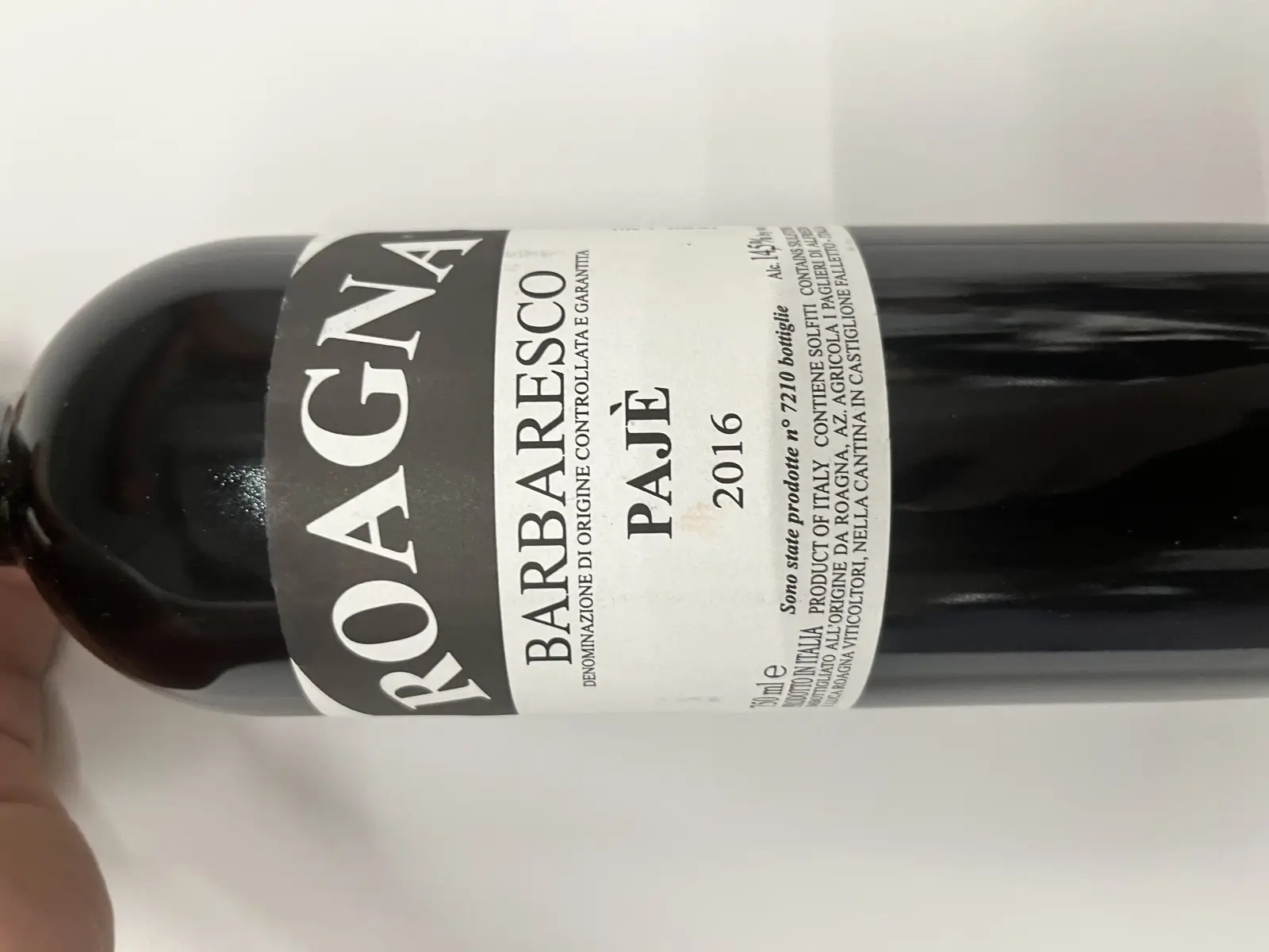 Roagna Barbaresco Pajè 2016