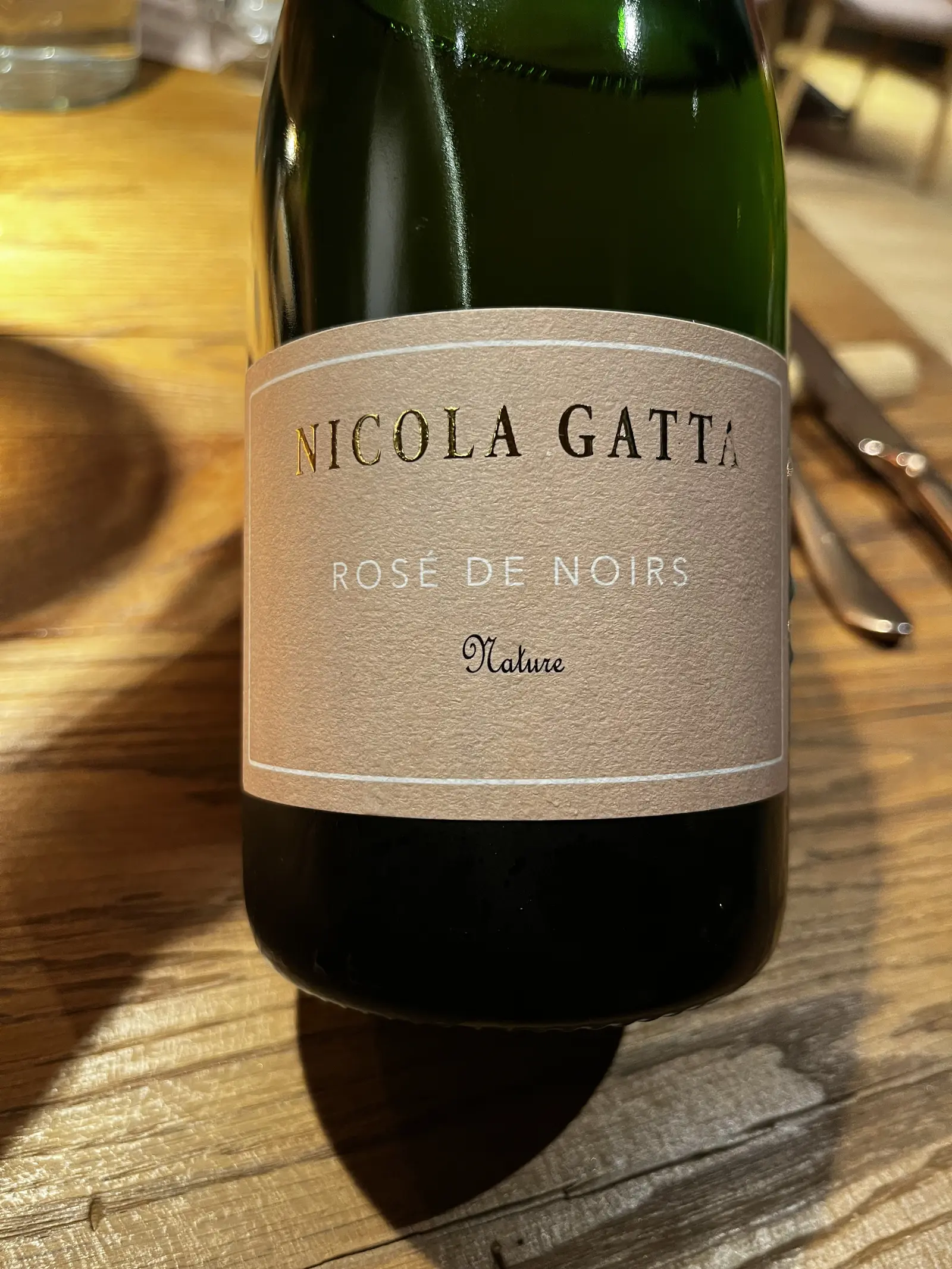 Nicola Gatta Rosé de Noirs Brut Nature L09/23-E23 NV